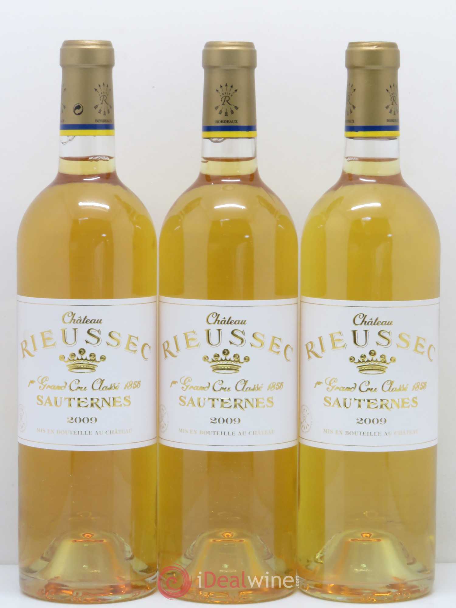 Château Rieussec 1er Grand Cru Classé 2009 - Lotto di 12 bottiglie - 3