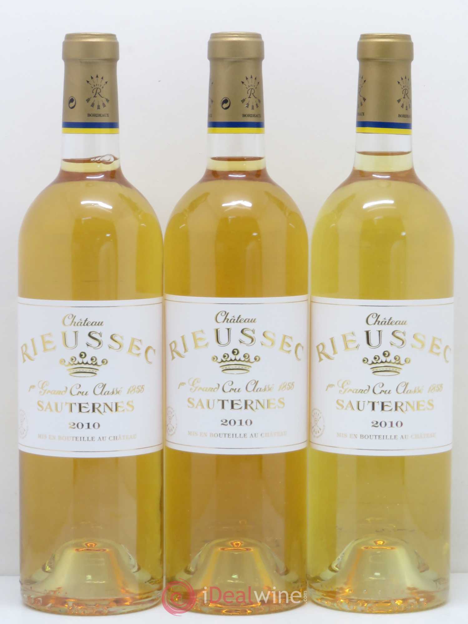 Château Rieussec 1er Grand Cru Classé 2010 - Lotto di 12 bottiglie - 2