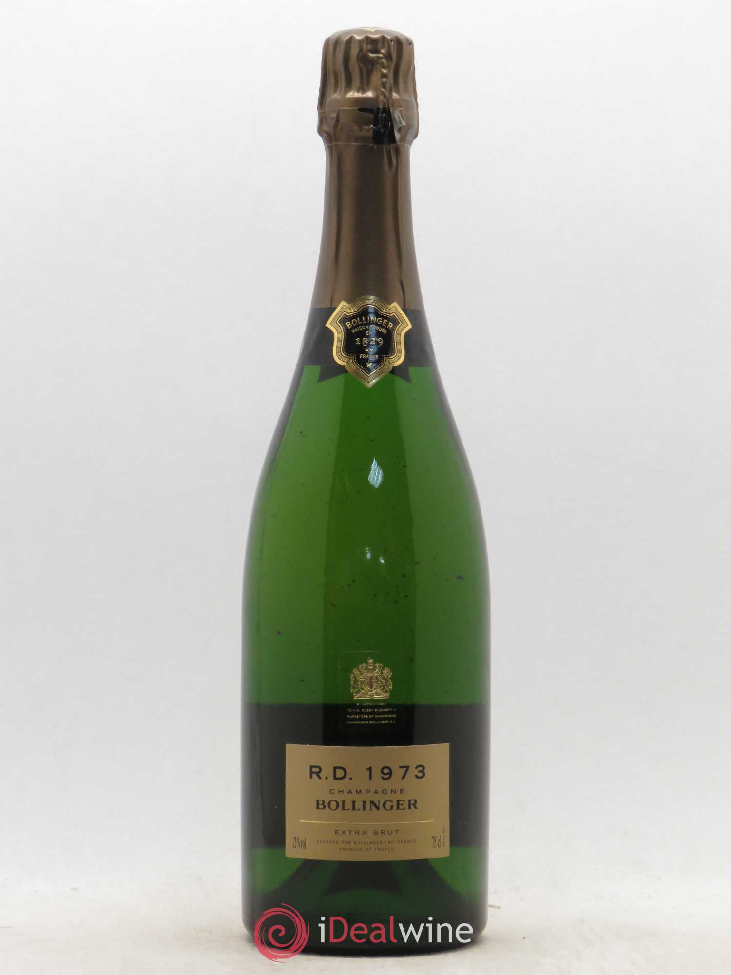 R.D. Extra-Brut Bollinger 1973 - Lot de 1 bouteille - 0