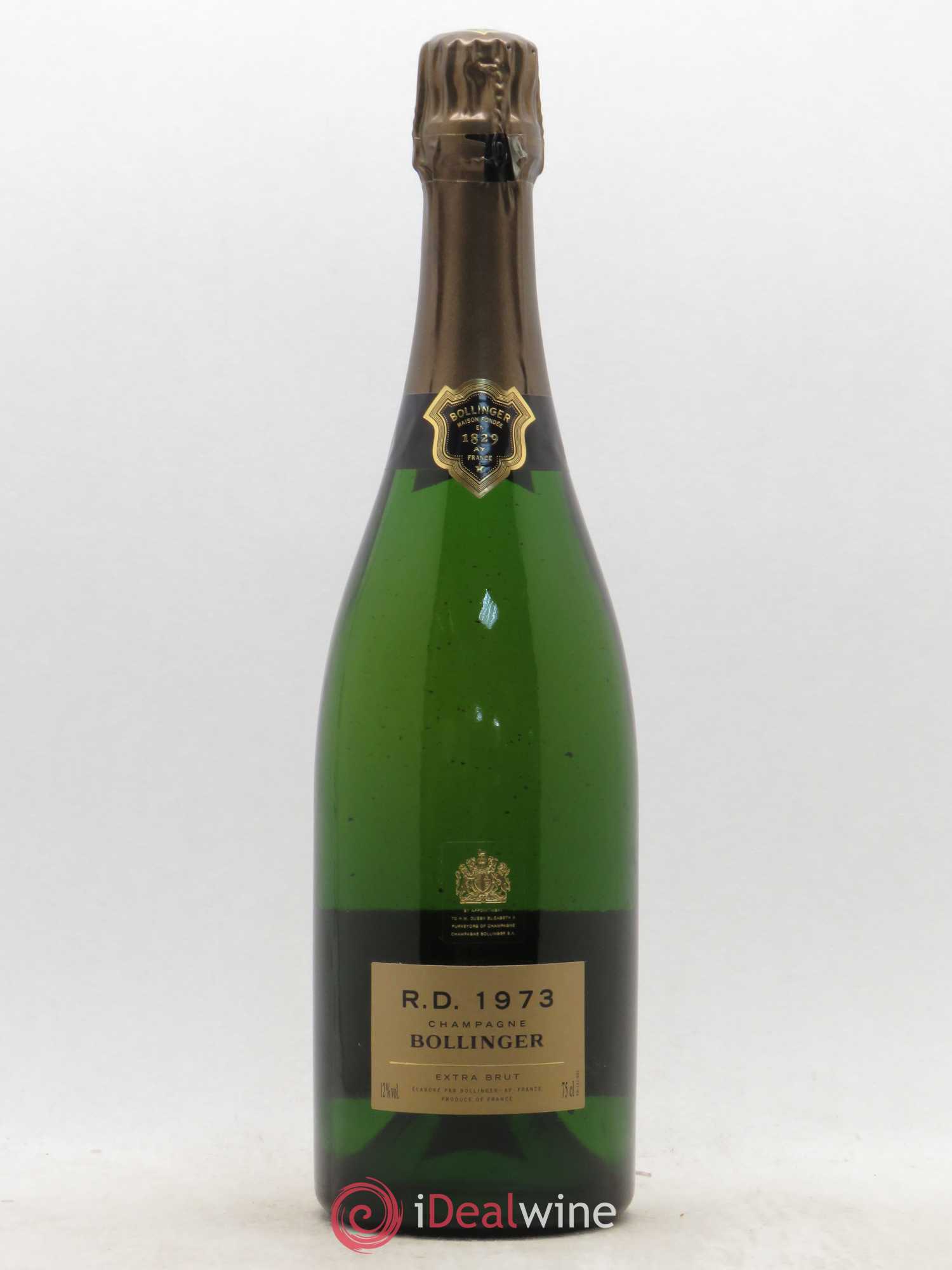 R.D. Extra-Brut Bollinger 1973 - Lot de 1 bouteille - 0