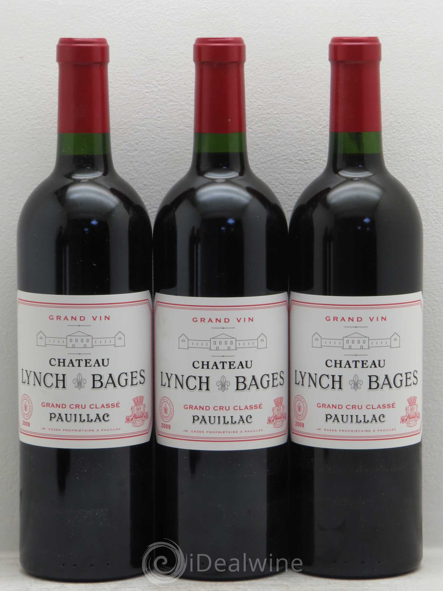 Château Lynch Bages 5ème Grand Cru Classé 2009 - Lot de 12 bouteilles - 1