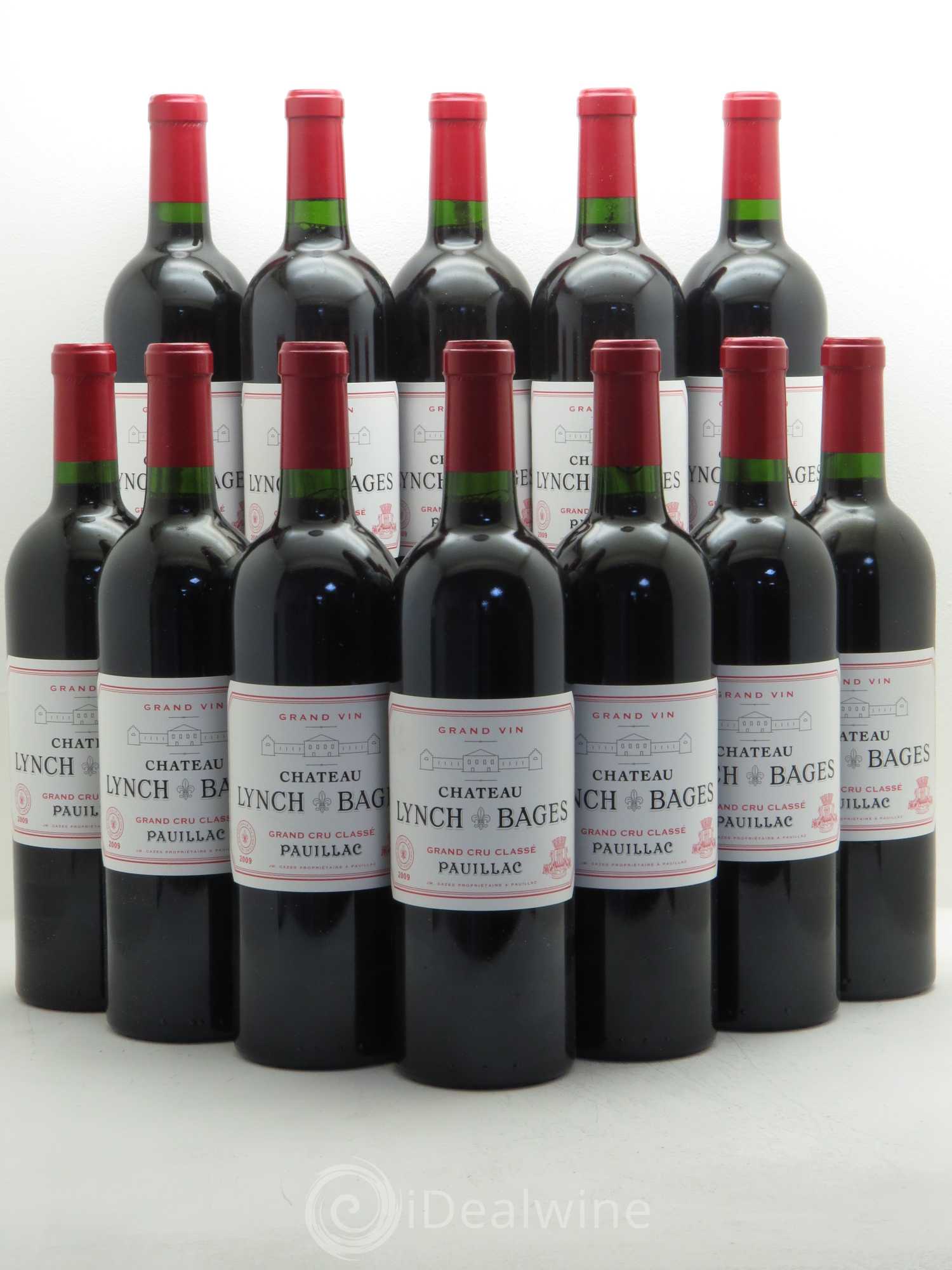 Château Lynch Bages 5ème Grand Cru Classé 2009 - Lot de 12 bouteilles - 0