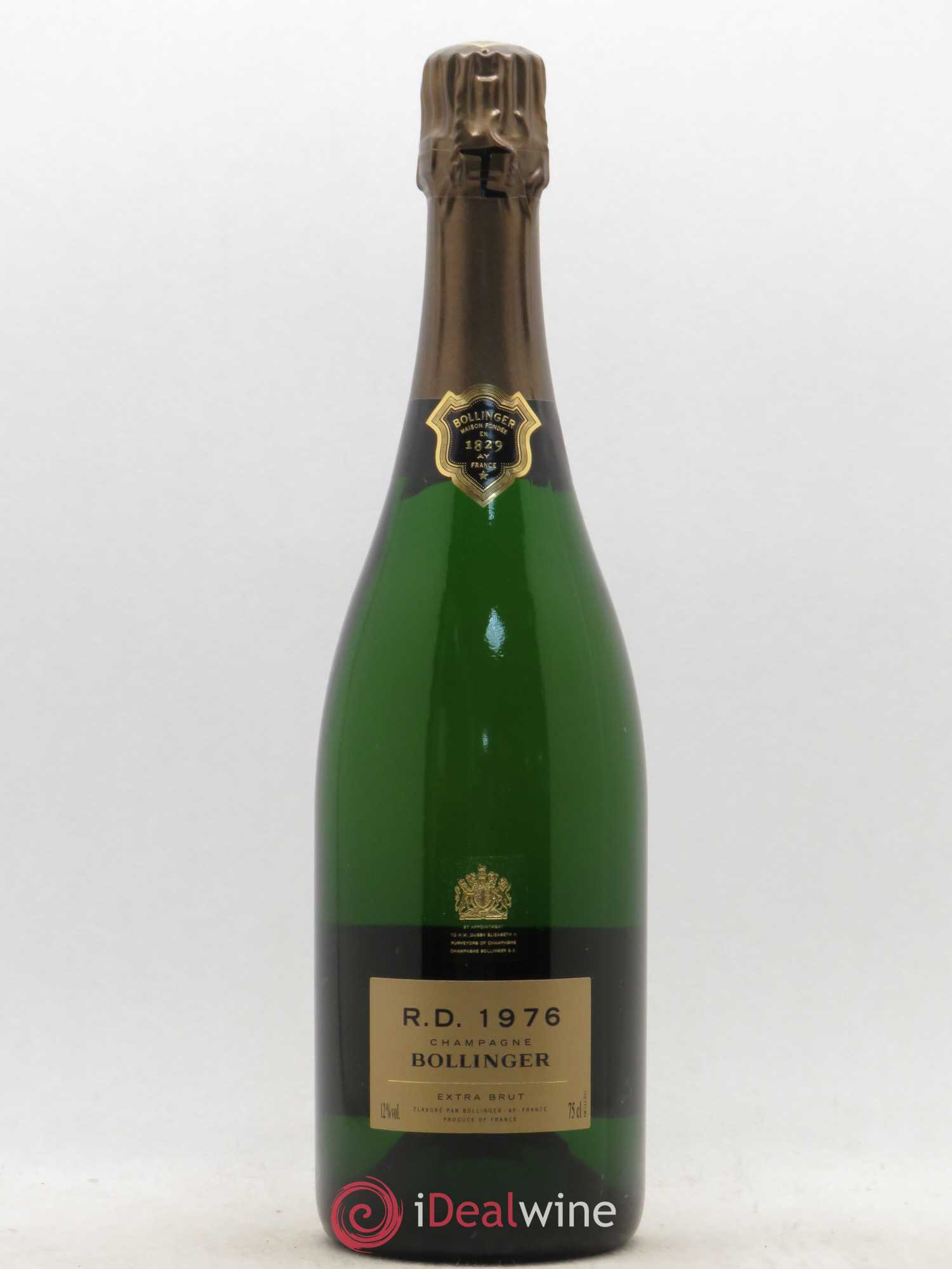R.D. Extra-Brut Bollinger 1976 - Lot de 1 bouteille - 0