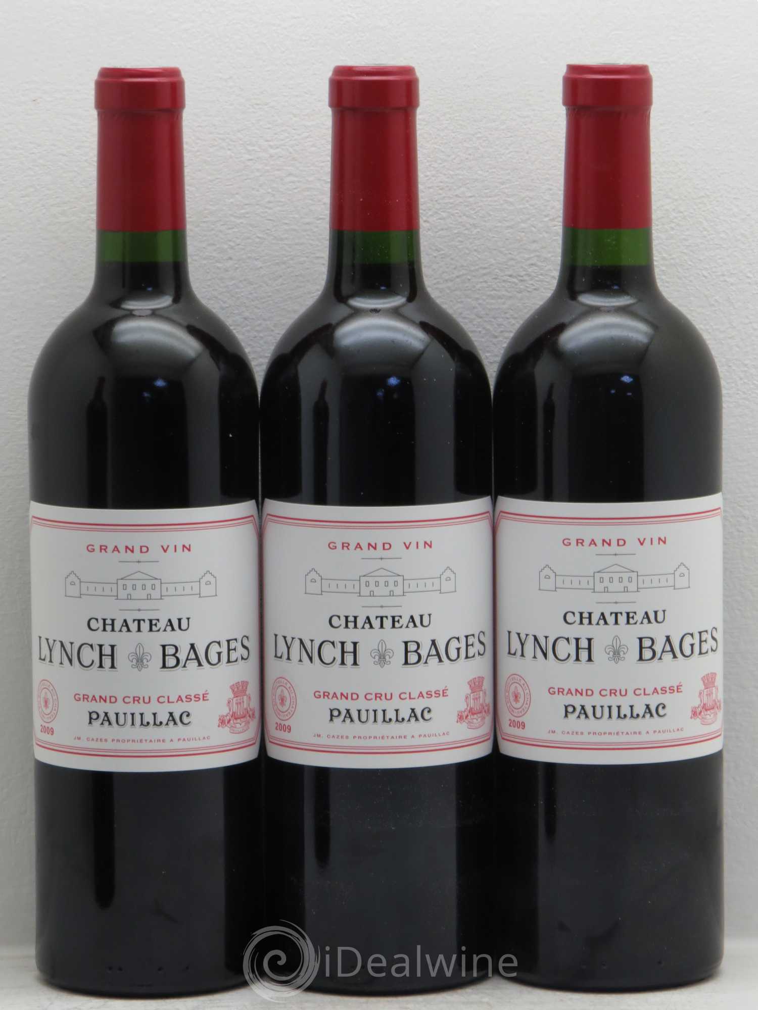 Château Lynch Bages 5ème Grand Cru Classé 2009 - Lot de 12 bouteilles - 1