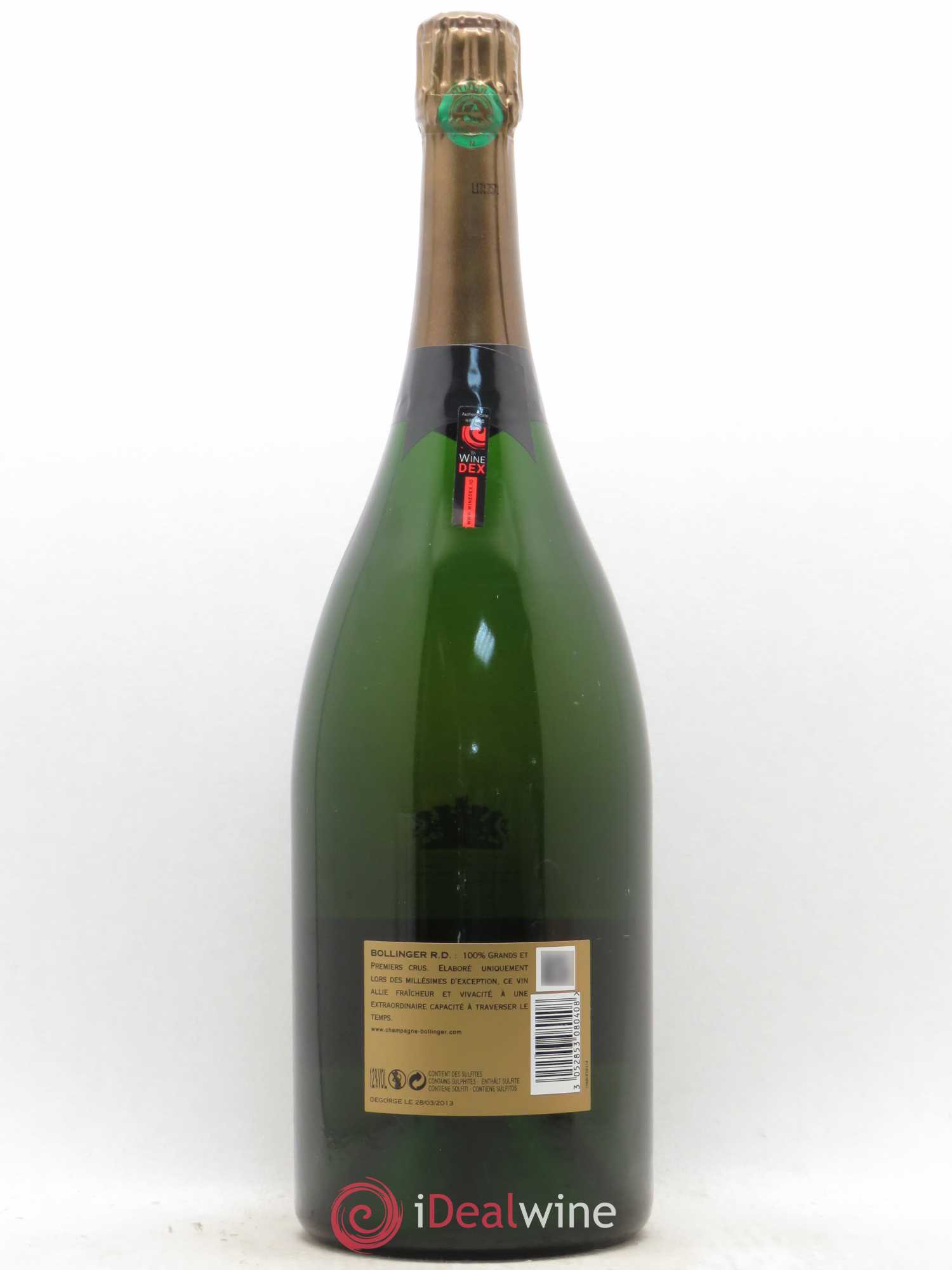 R.D. Extra-Brut Bollinger 1976 - Lot of 1 magnum - 1