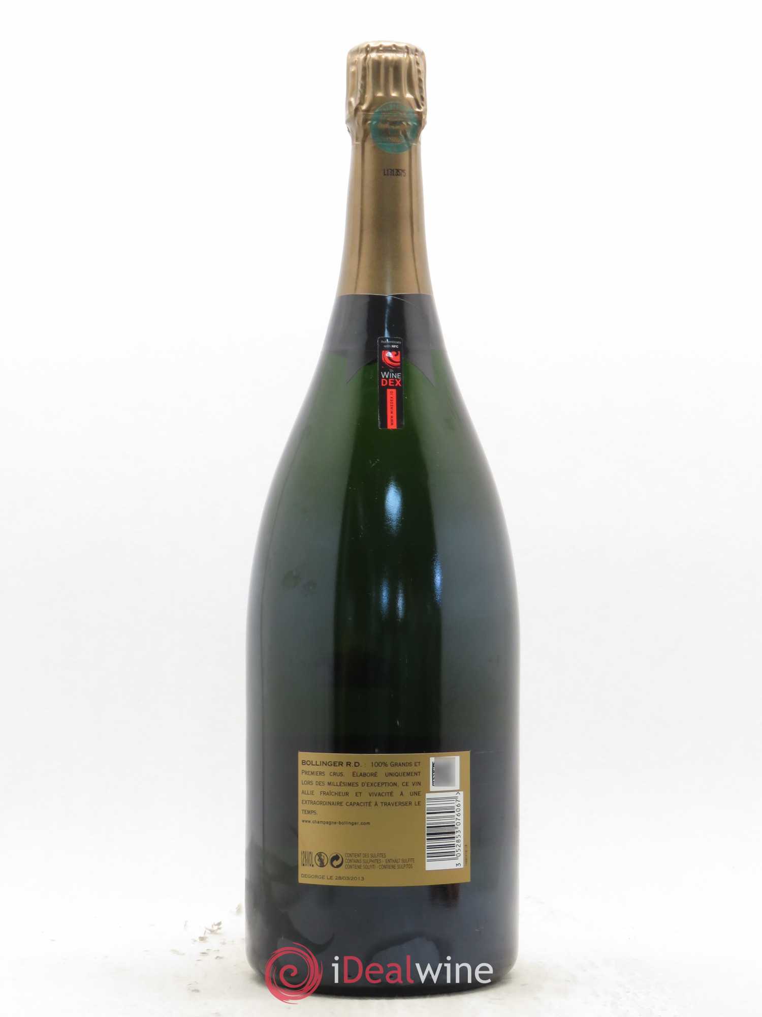 R.D. Extra-Brut Bollinger 1988 - Posten von 1 Magnum - 1