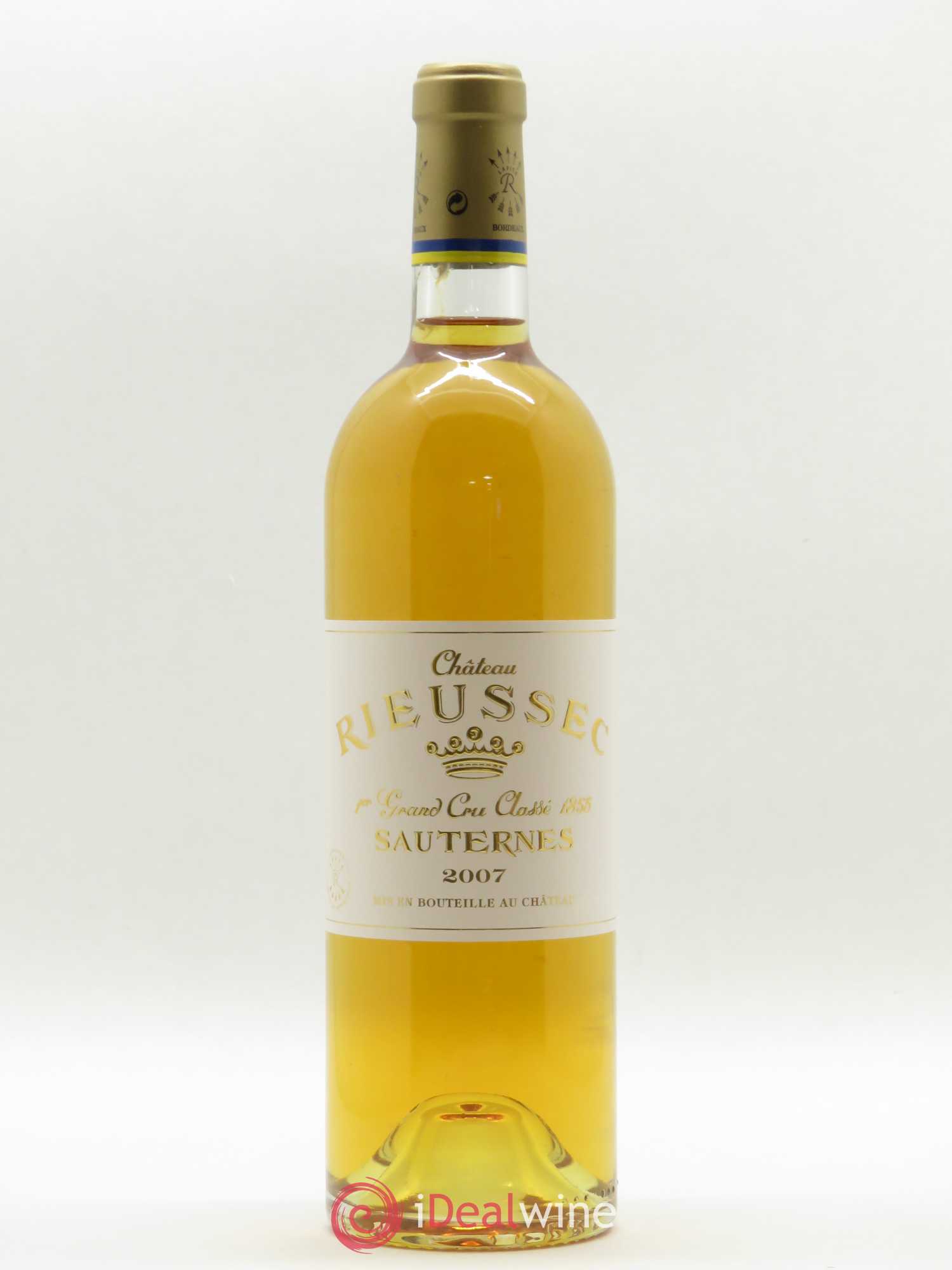 Château Rieussec 1er Grand Cru Classé 2007 - Lotto di 1 bottiglia - 0
