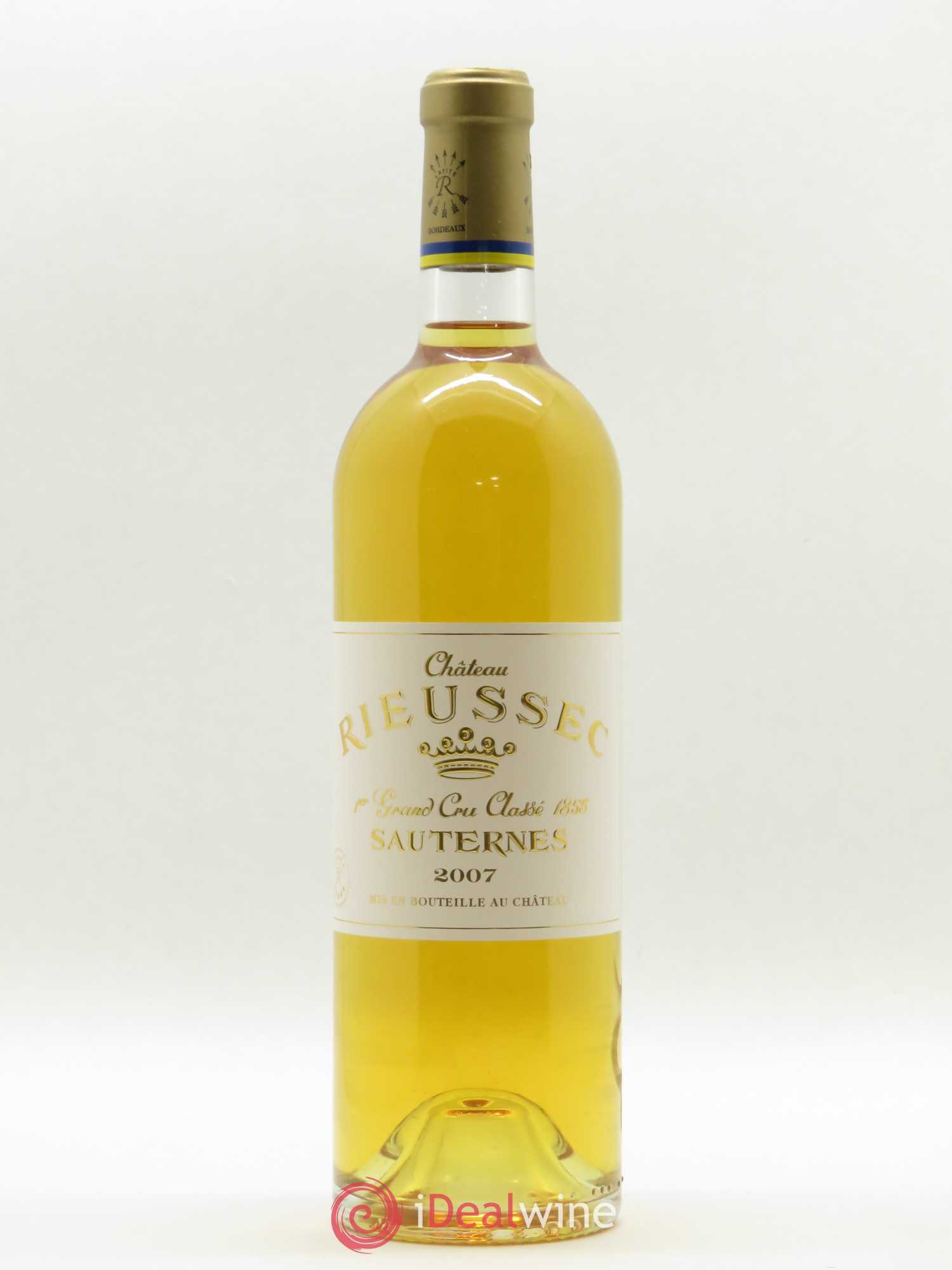 Château Rieussec 1er Grand Cru Classé 2007 - Posten von 1 Flasche - 0