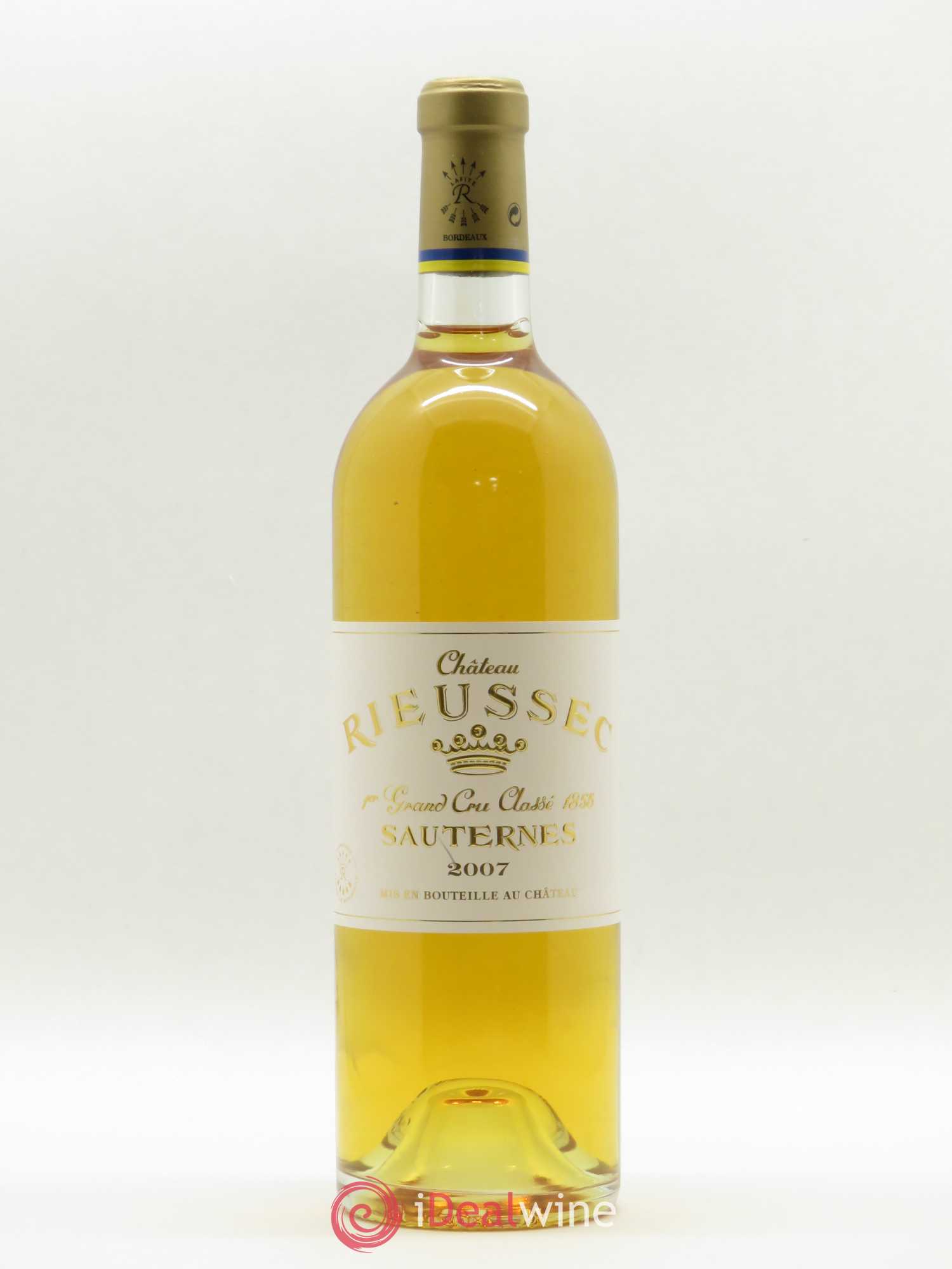 Château Rieussec 1er Grand Cru Classé 2007 - Posten von 1 Flasche - 0
