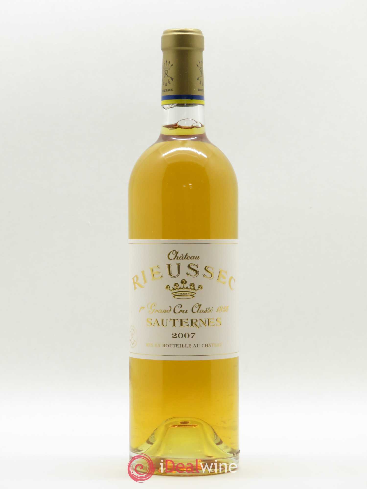 Château Rieussec 1er Grand Cru Classé 2007 - Posten von 1 Flasche - 0