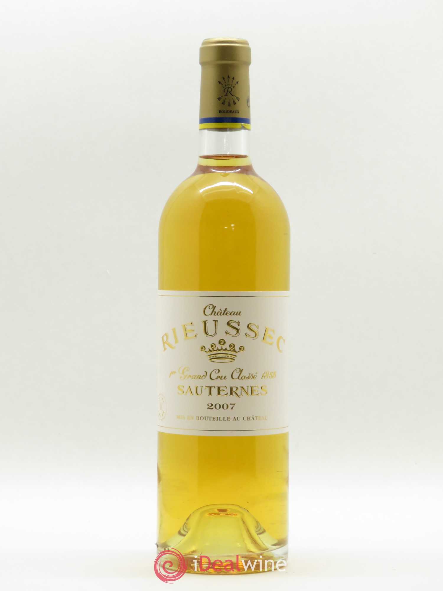 Château Rieussec 1er Grand Cru Classé 2007 - Posten von 1 Flasche - 0