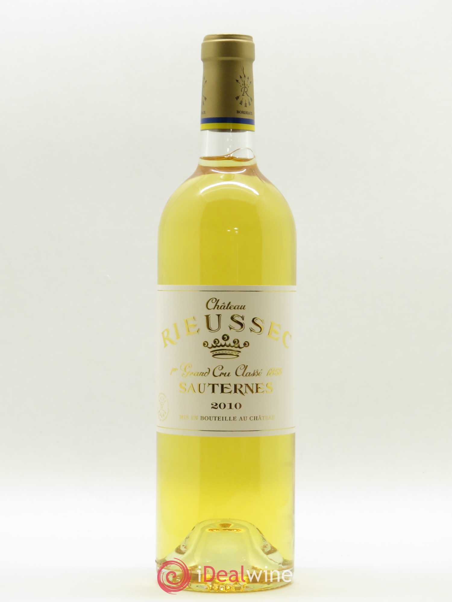 Château Rieussec 1er Grand Cru Classé 2010 - Posten von 1 Flasche - 0
