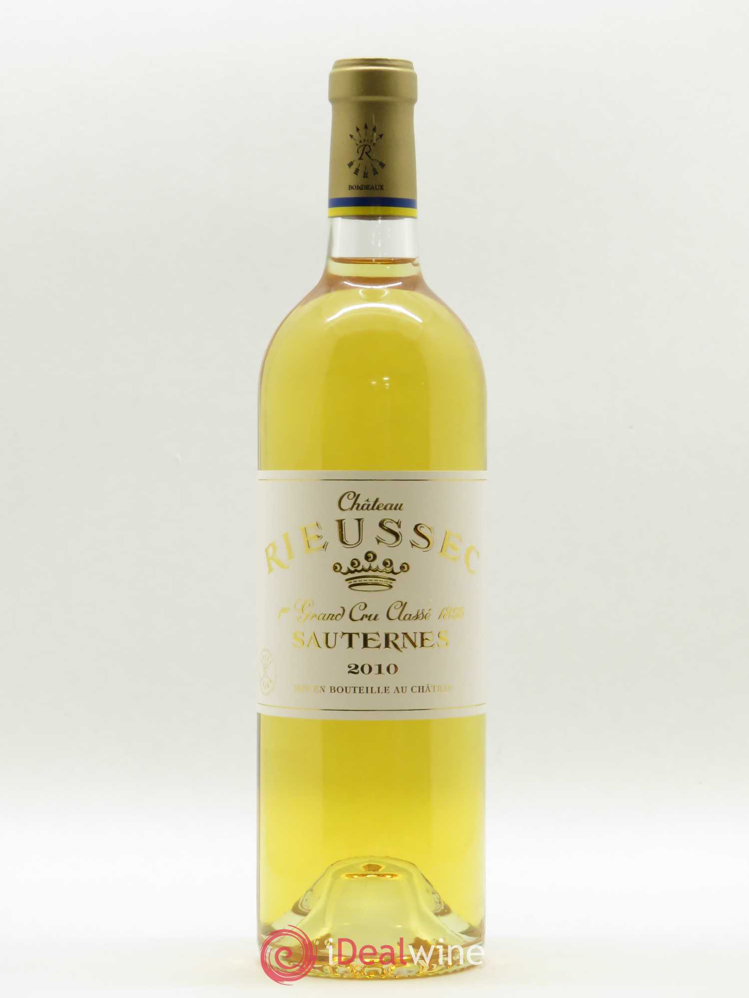 Château Rieussec 1er Grand Cru Classé 2010 - Posten von 1 Flasche - 0