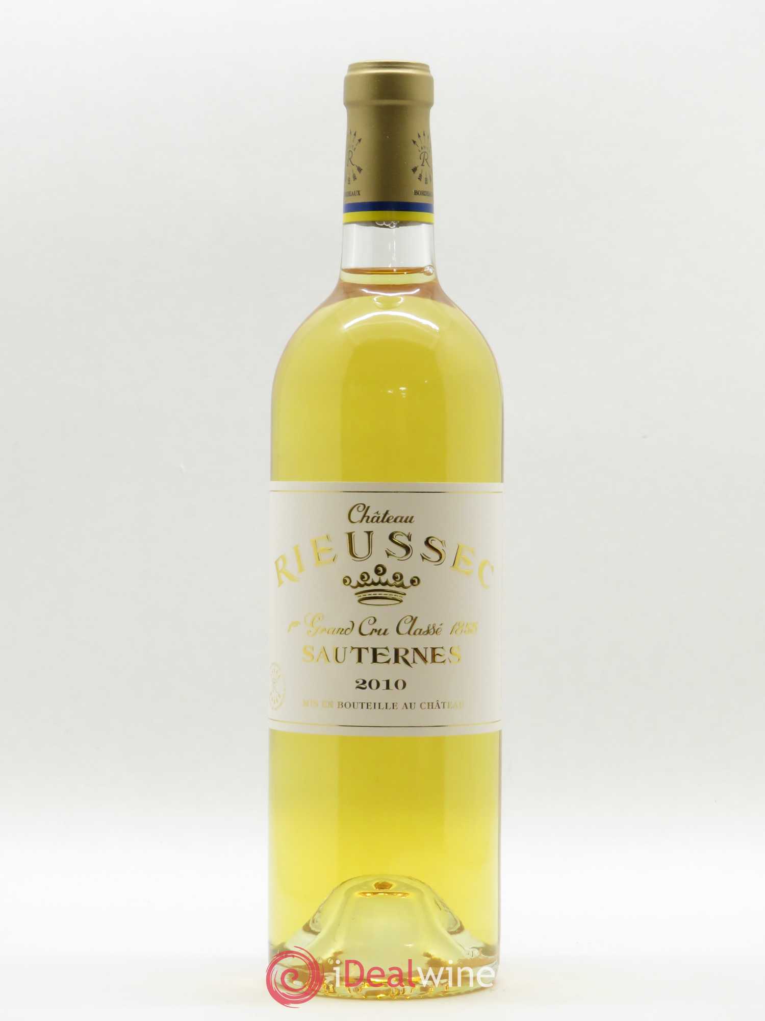 Château Rieussec 1er Grand Cru Classé 2010 - Posten von 1 Flasche - 0