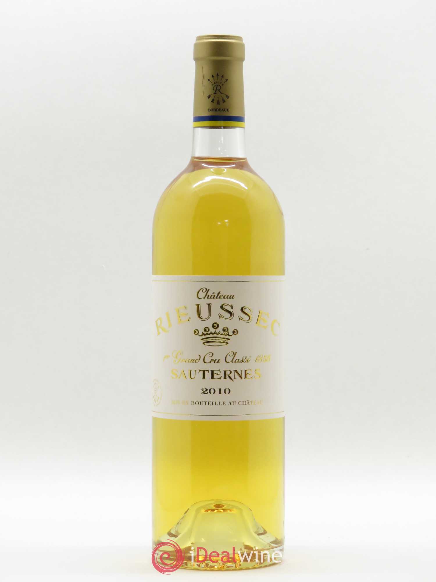 Château Rieussec 1er Grand Cru Classé 2010 - Posten von 1 Flasche - 0
