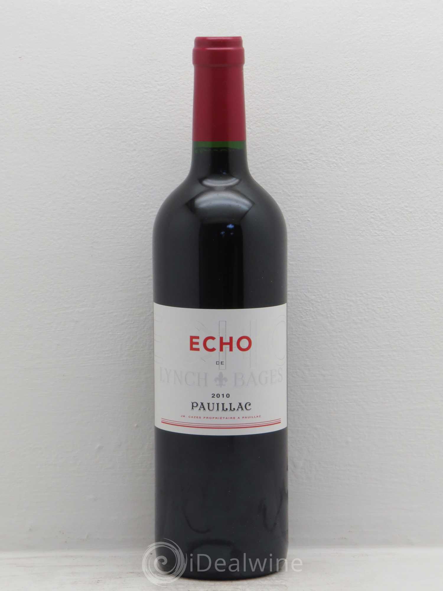 Echo de Lynch Bages Second Vin 2010 - Lot de 12 bouteilles - 0