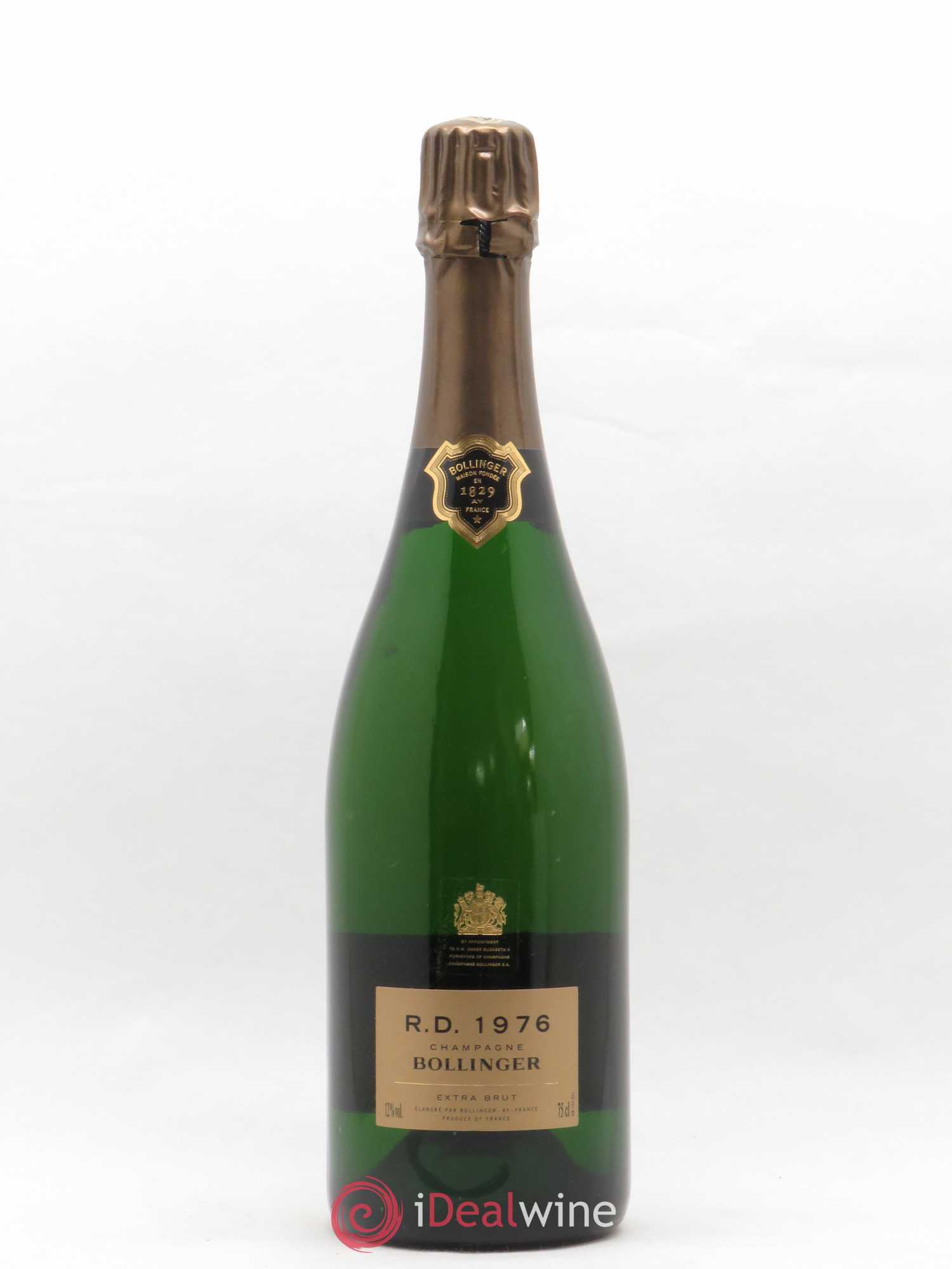 R.D. Extra-Brut Bollinger 1976 - Lot de 1 bouteille - 0