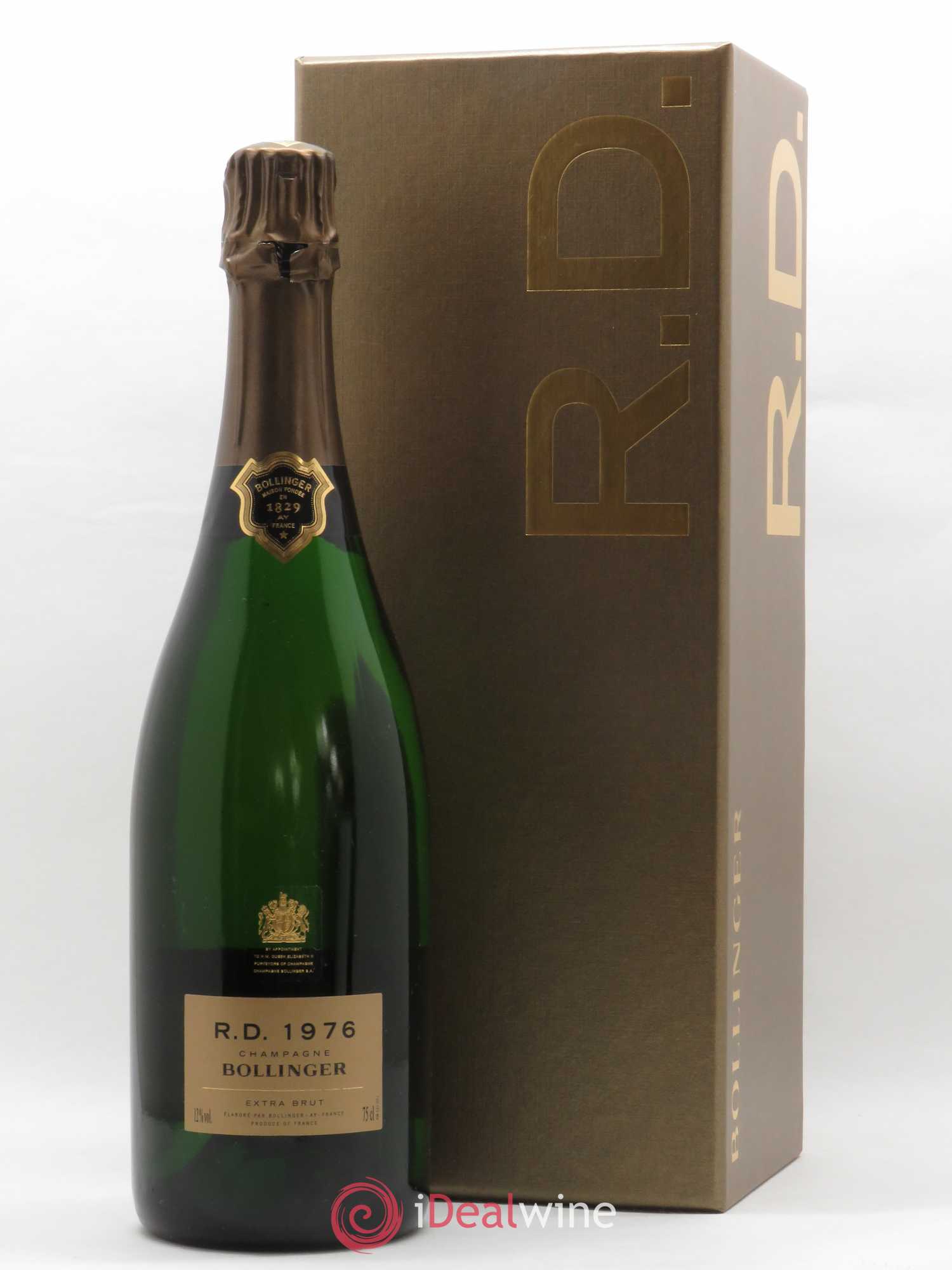 R.D. Extra-Brut Bollinger 1976 - Lot de 1 bouteille - 3