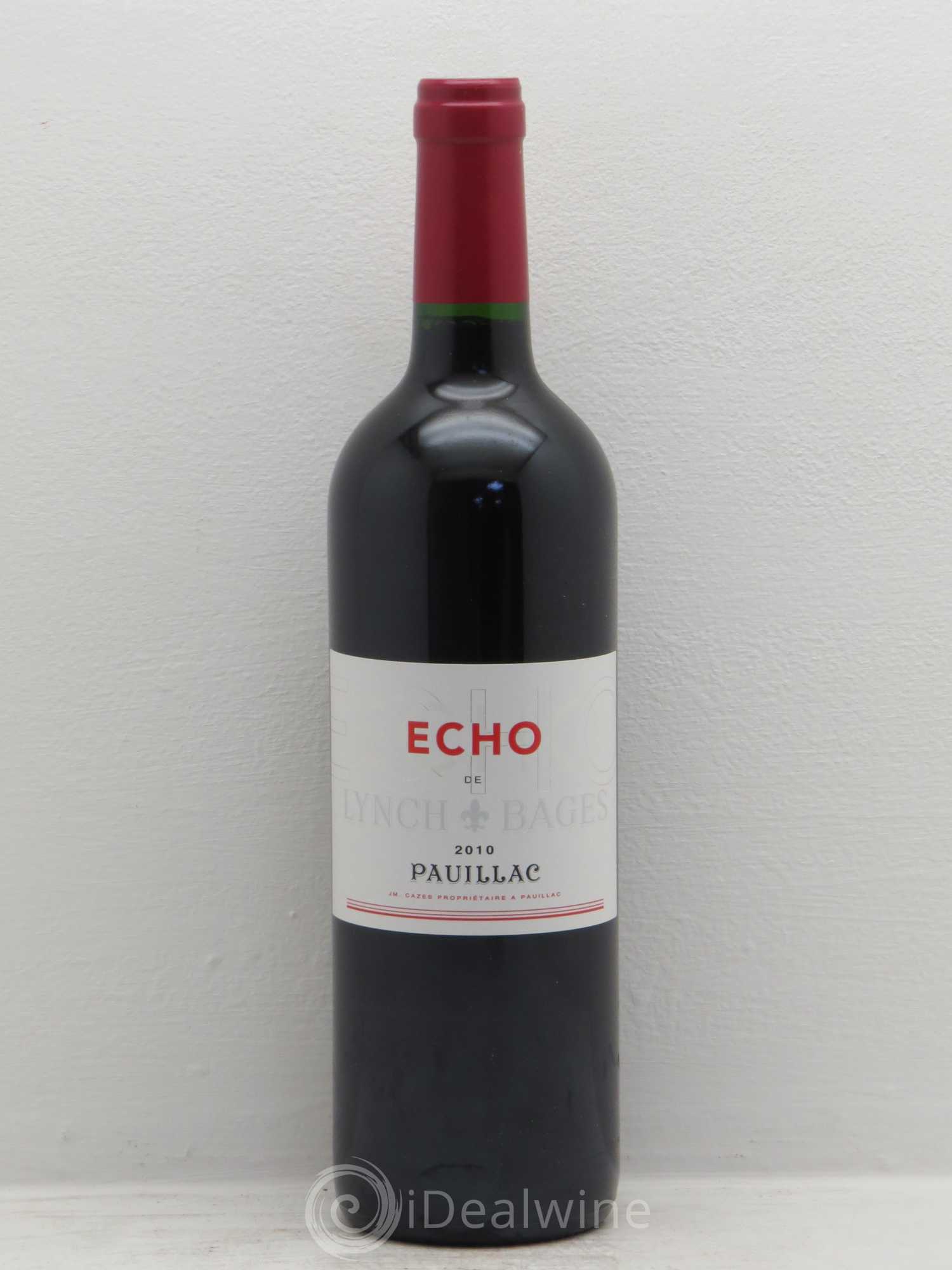 Echo de Lynch Bages Second Vin 2010 - Lot de 12 bouteilles - 0