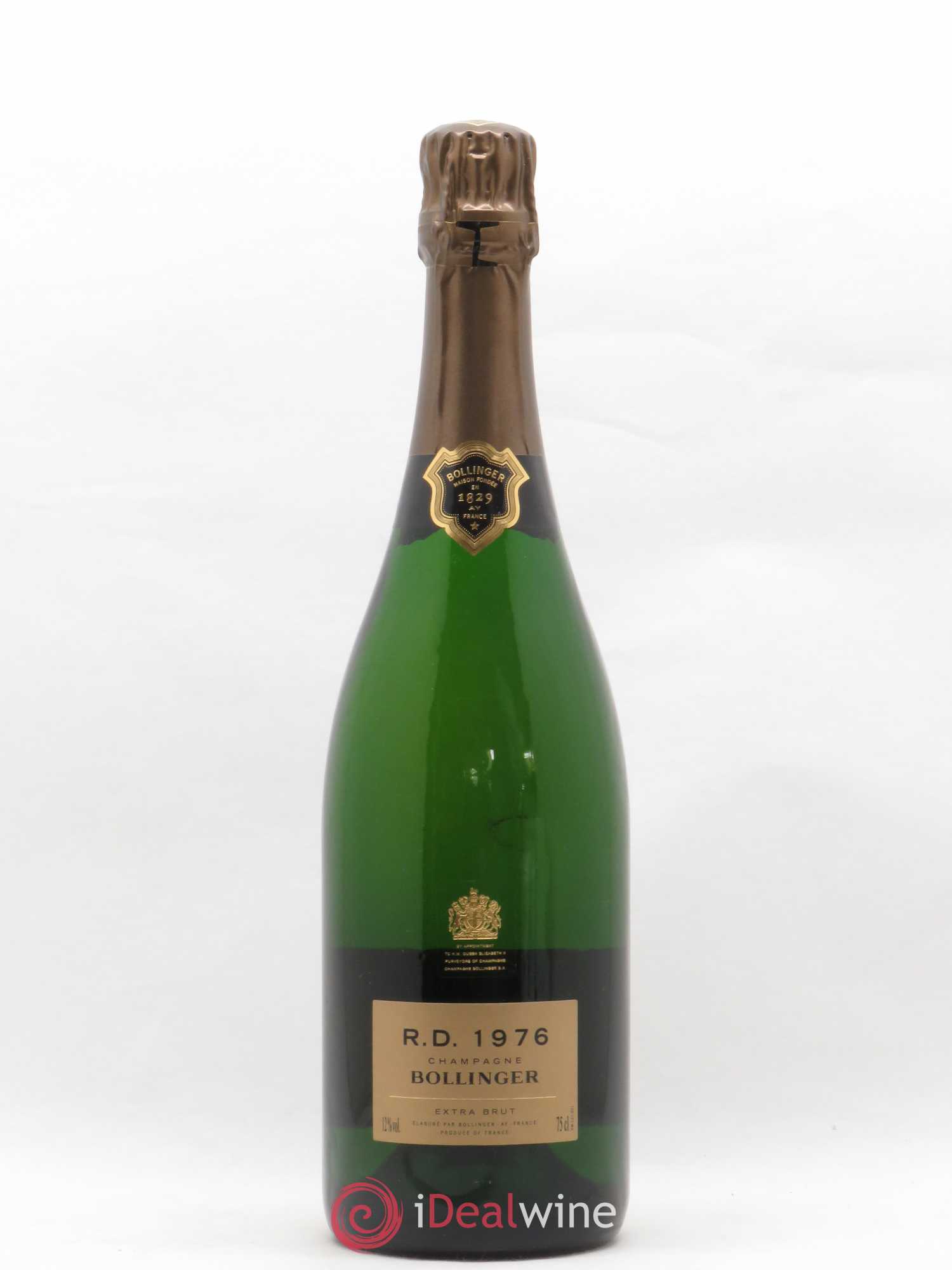 R.D. Extra-Brut Bollinger 1976 - Lot de 1 bouteille - 0