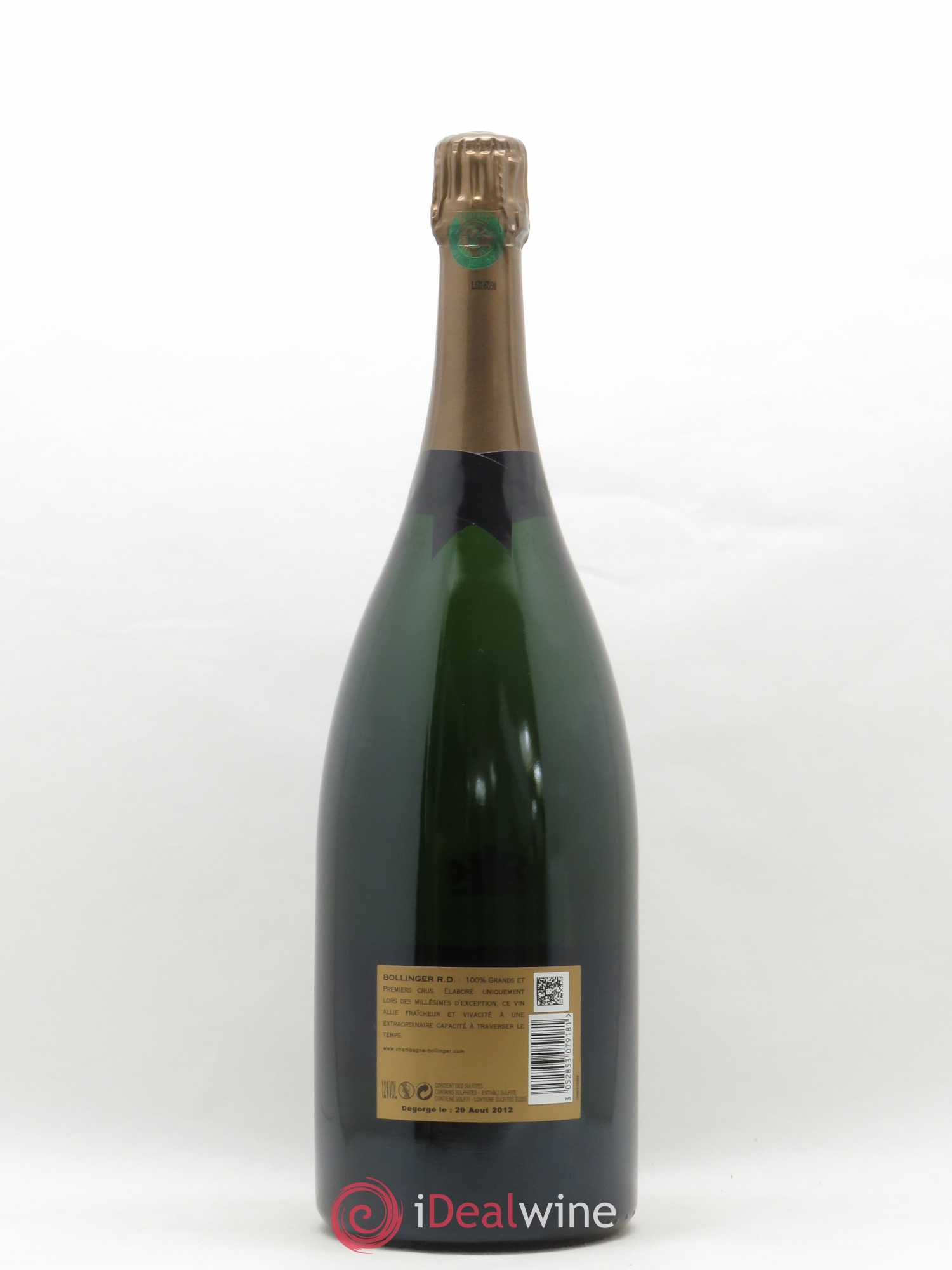 R.D. Extra-Brut Bollinger 1999 - Lot de 1 magnum - 1