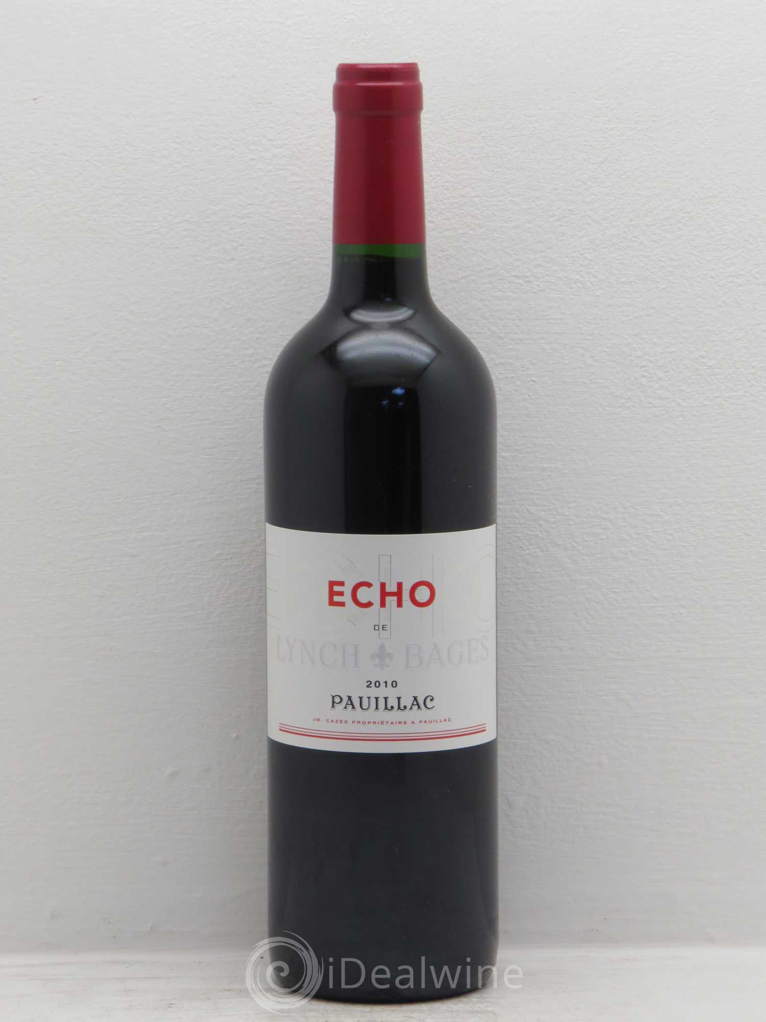Echo de Lynch Bages Second Vin 2010 - Lot de 12 bouteilles - 0