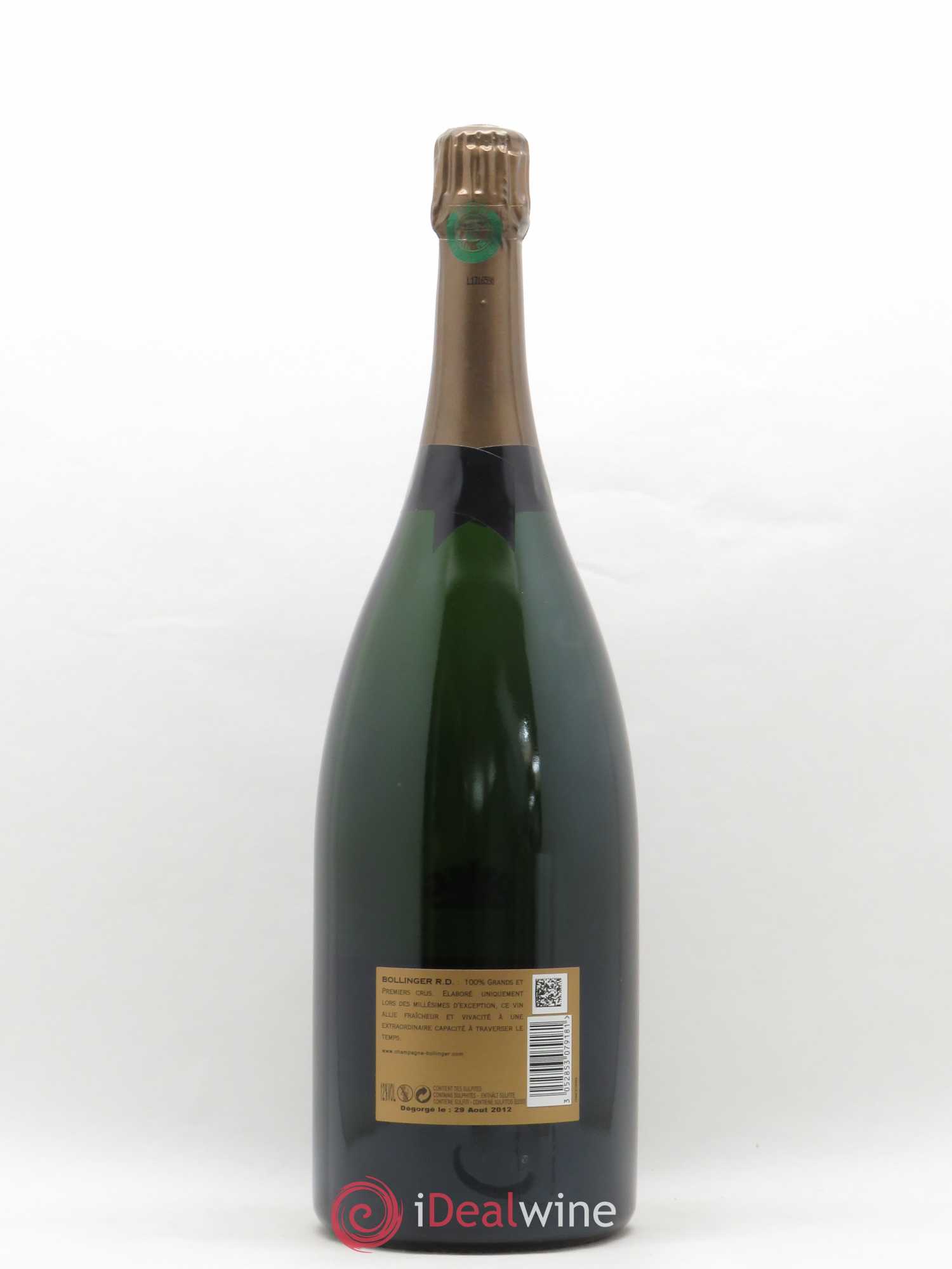 R.D. Extra-Brut Bollinger 1999 - Lot de 1 magnum - 1