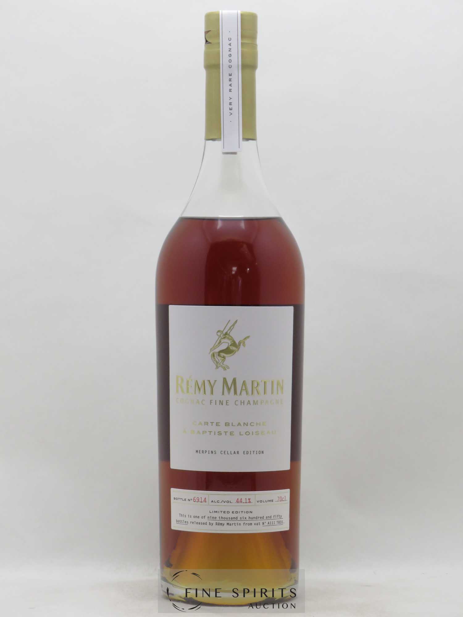 Cognac Rémy Martin Of. Carte Blanche Edition 2 Merpins Cellar Edition Fine Champagne - Posten von 1 Flasche - 0