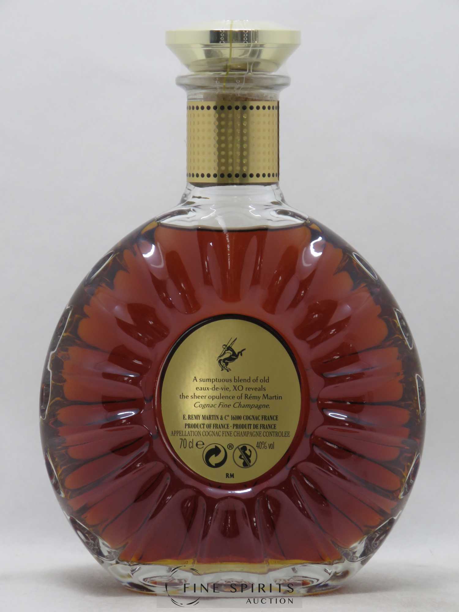 Cognac Rémy Martin Of. XO (70cl.) - Lot de 1 bouteille - 1