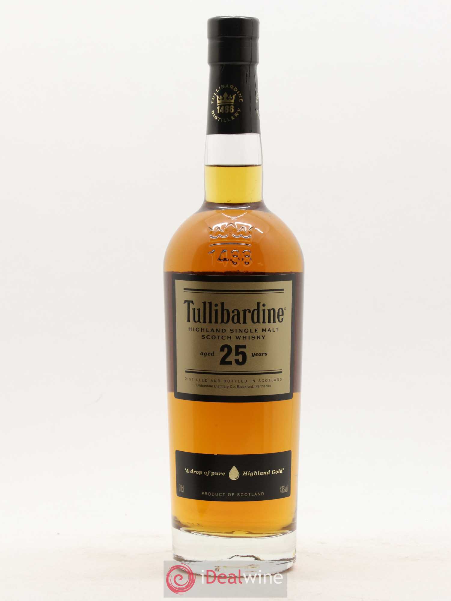 Whisky Edrington Tullibardine 25 ans - Lot of 1 bottle - 1