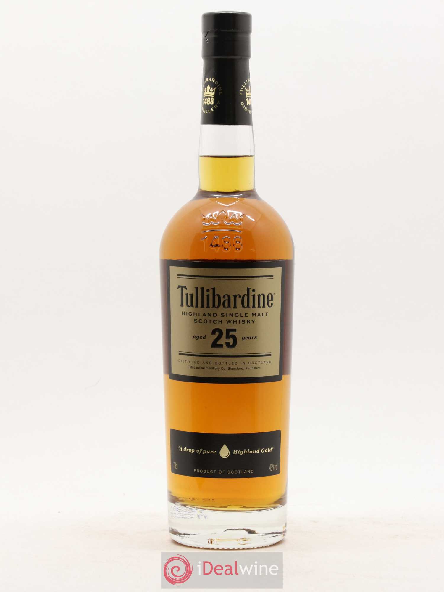 Whisky Edrington Tullibardine 25 ans - Posten von 1 Flasche - 1