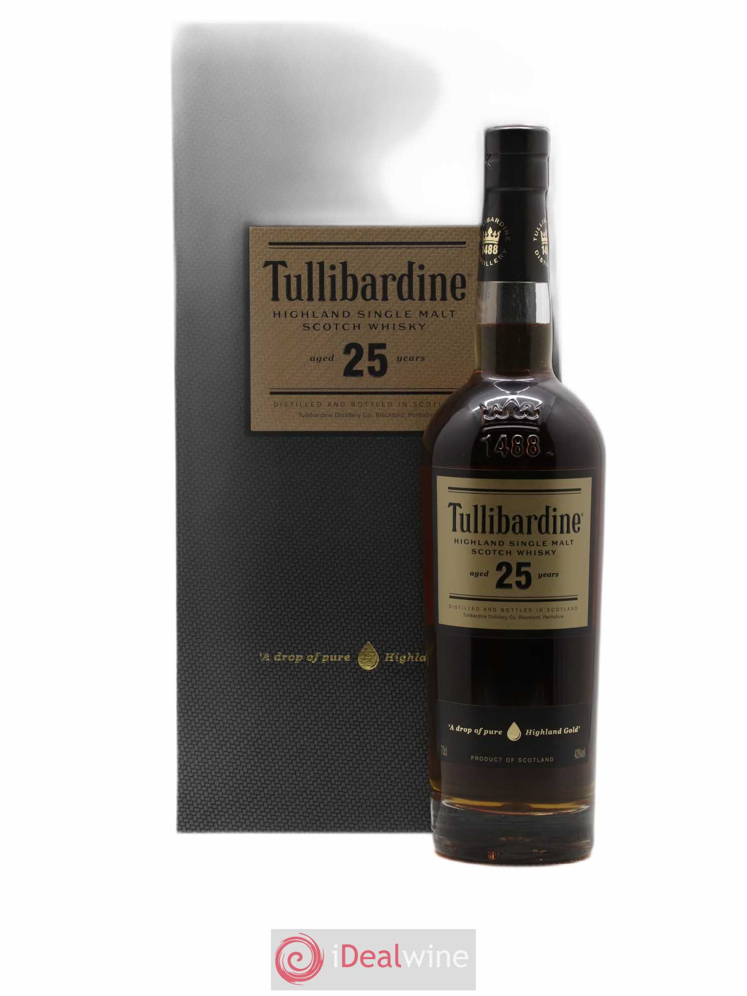 Whisky Edrington Tullibardine 25 ans - Posten von 1 Flasche - 0