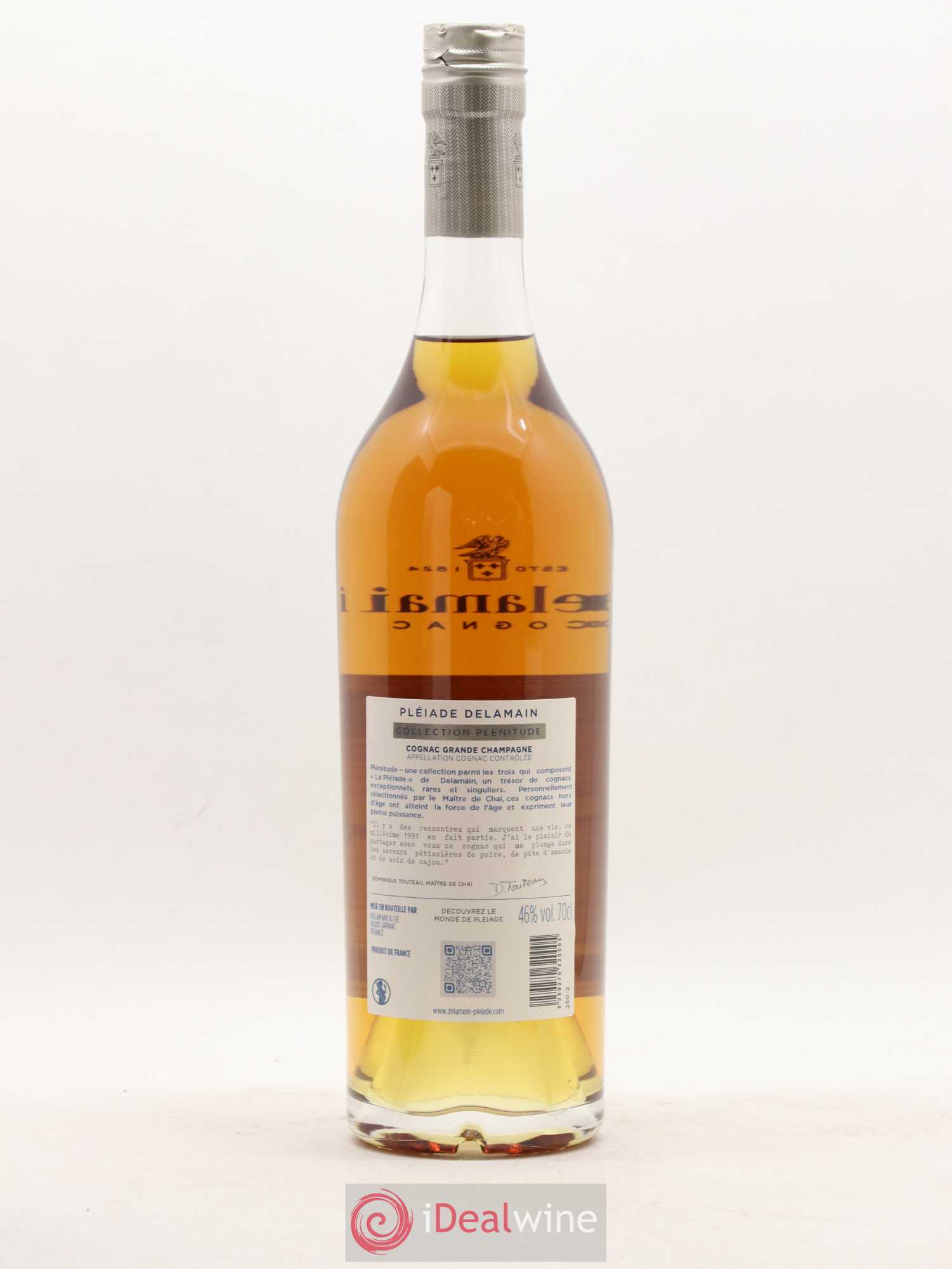 Cognac Delamain Grande Champagne Pléiade Collection Plénitude 30 ans 1991 - Lot of 1 bottle - 2