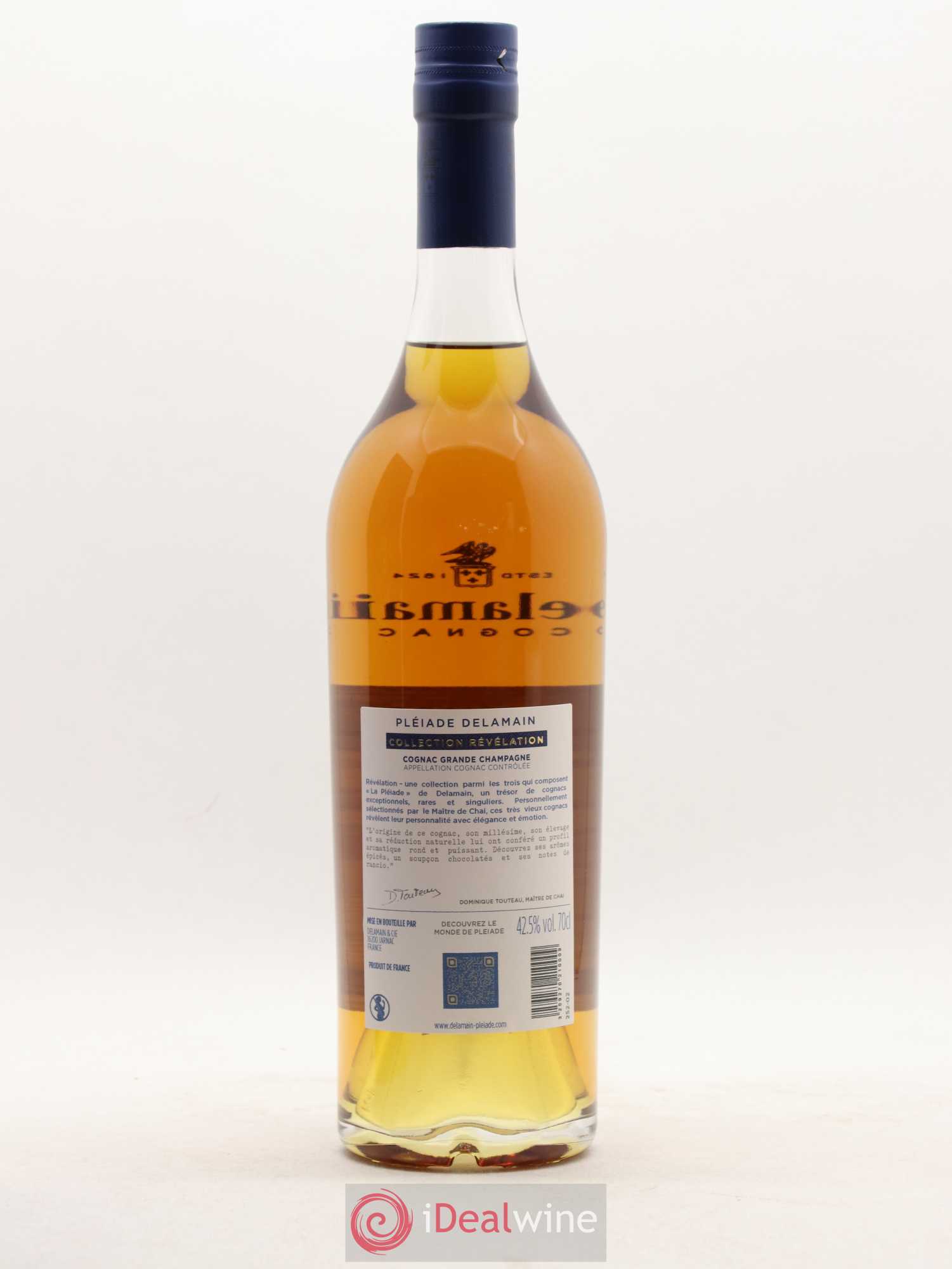 Cognac Delamain Grande Champagne Pléiade Collection Révélation  26 ans 1995 - Lot de 1 bouteille - 2