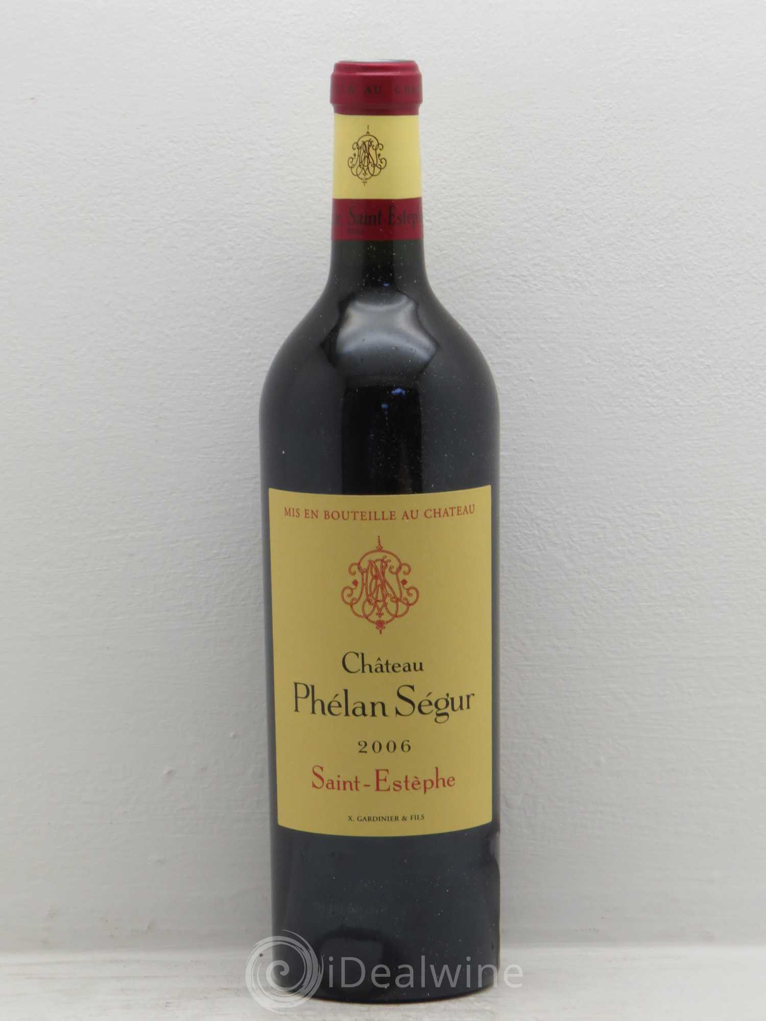 Château Phélan Ségur 2006 - Lot de 12 bouteilles - 0