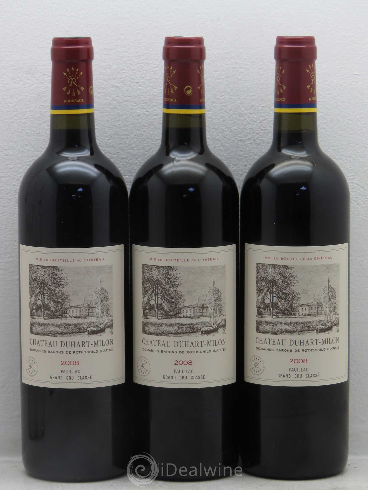 Château Duhart-Milon 4ème Grand Cru Classé 2008 - Lot de 12 bouteilles - 2