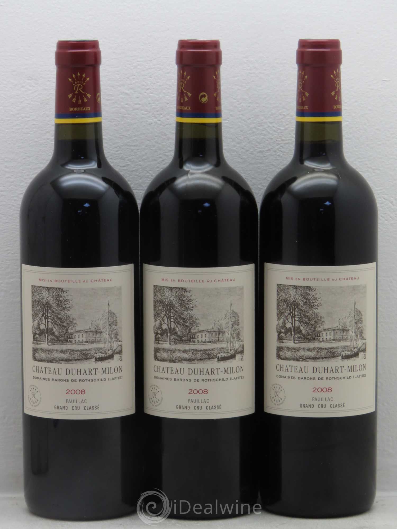 Château Duhart-Milon 4ème Grand Cru Classé 2008 - Lot de 12 bouteilles - 3