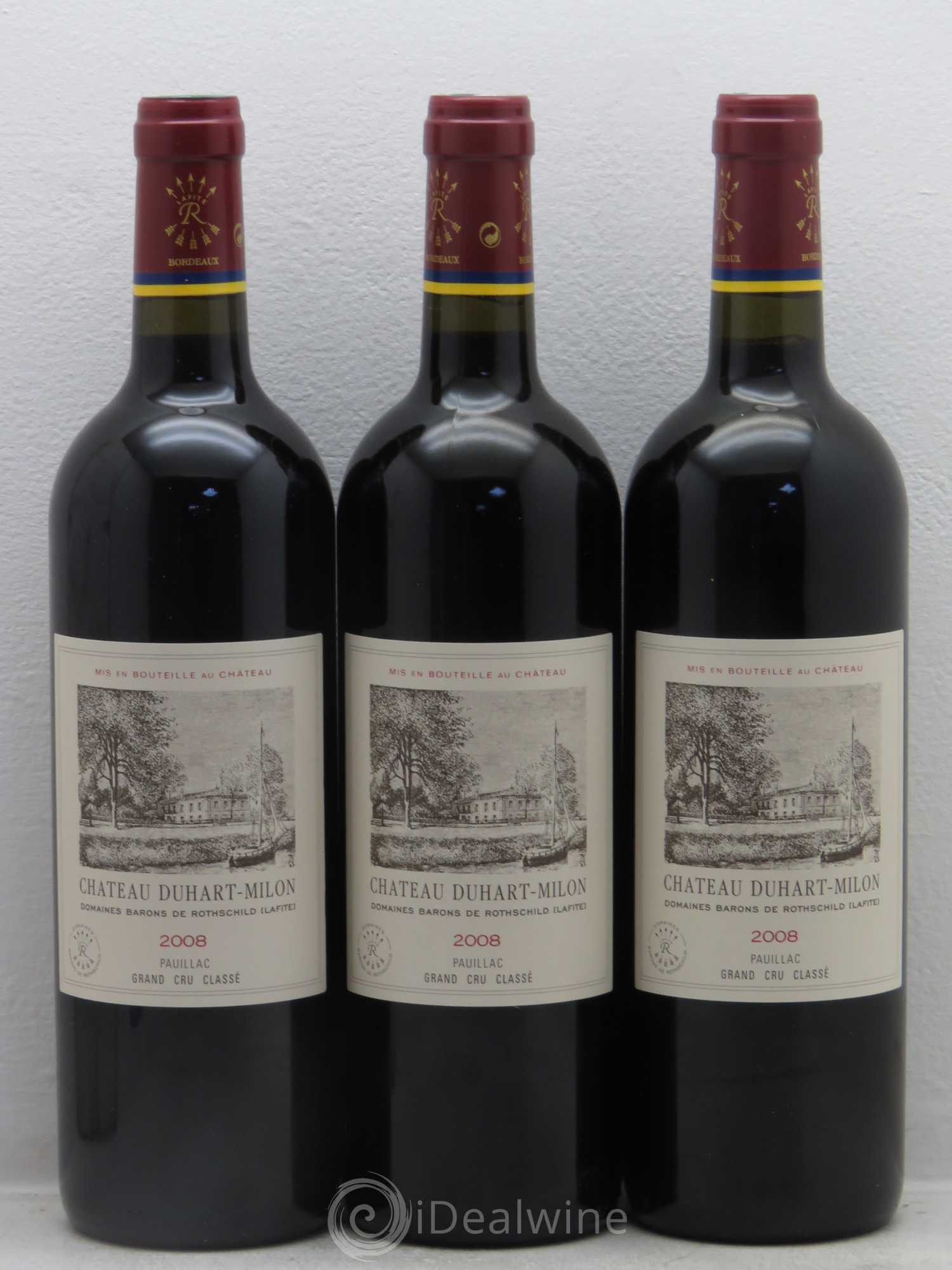 Château Duhart-Milon 4ème Grand Cru Classé 2008 - Lot de 12 bouteilles - 4