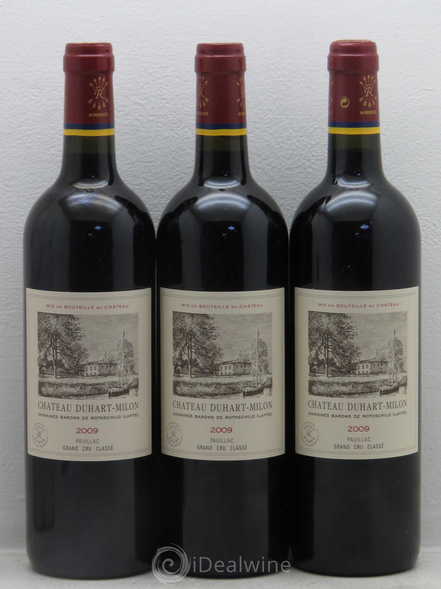 Château Duhart-Milon 4ème Grand Cru Classé 2009 - Lot de 12 bouteilles - 1
