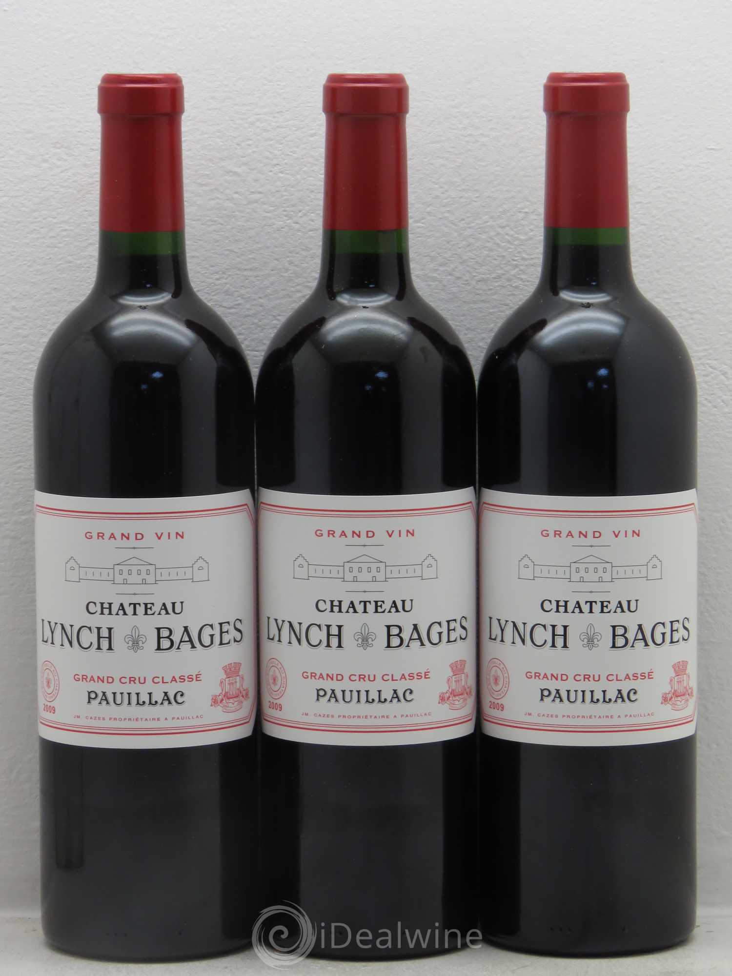 Château Lynch Bages 5ème Grand Cru Classé 2009 - Lot de 12 bouteilles - 1