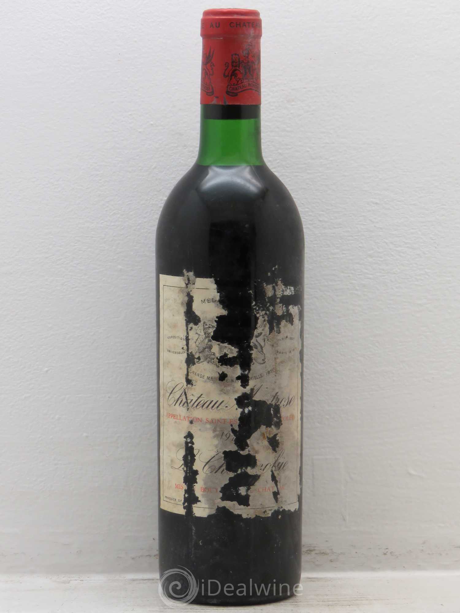 Château Montrose 2ème Grand Cru Classé 1970 - Lot de 1 bouteille - 0