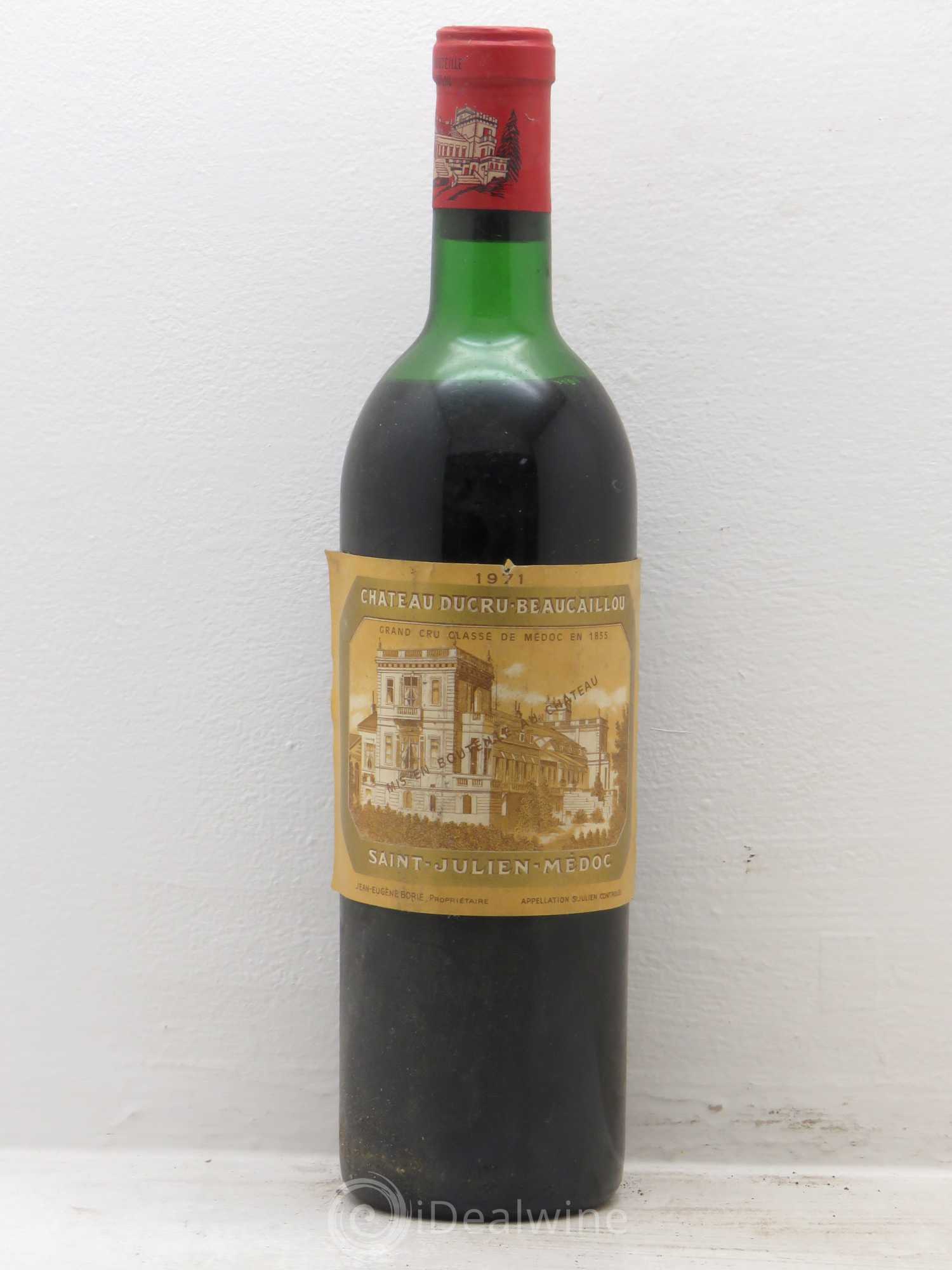 Château Ducru Beaucaillou 2ème Grand Cru Classé 1971 - Lot de 1 bouteille - 0