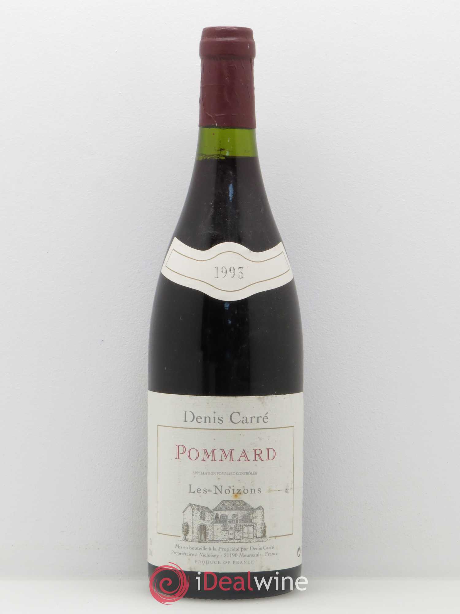 Pommard Les Noizons Domaine Denis Carré 1993 - Posten von 1 Flasche - 0