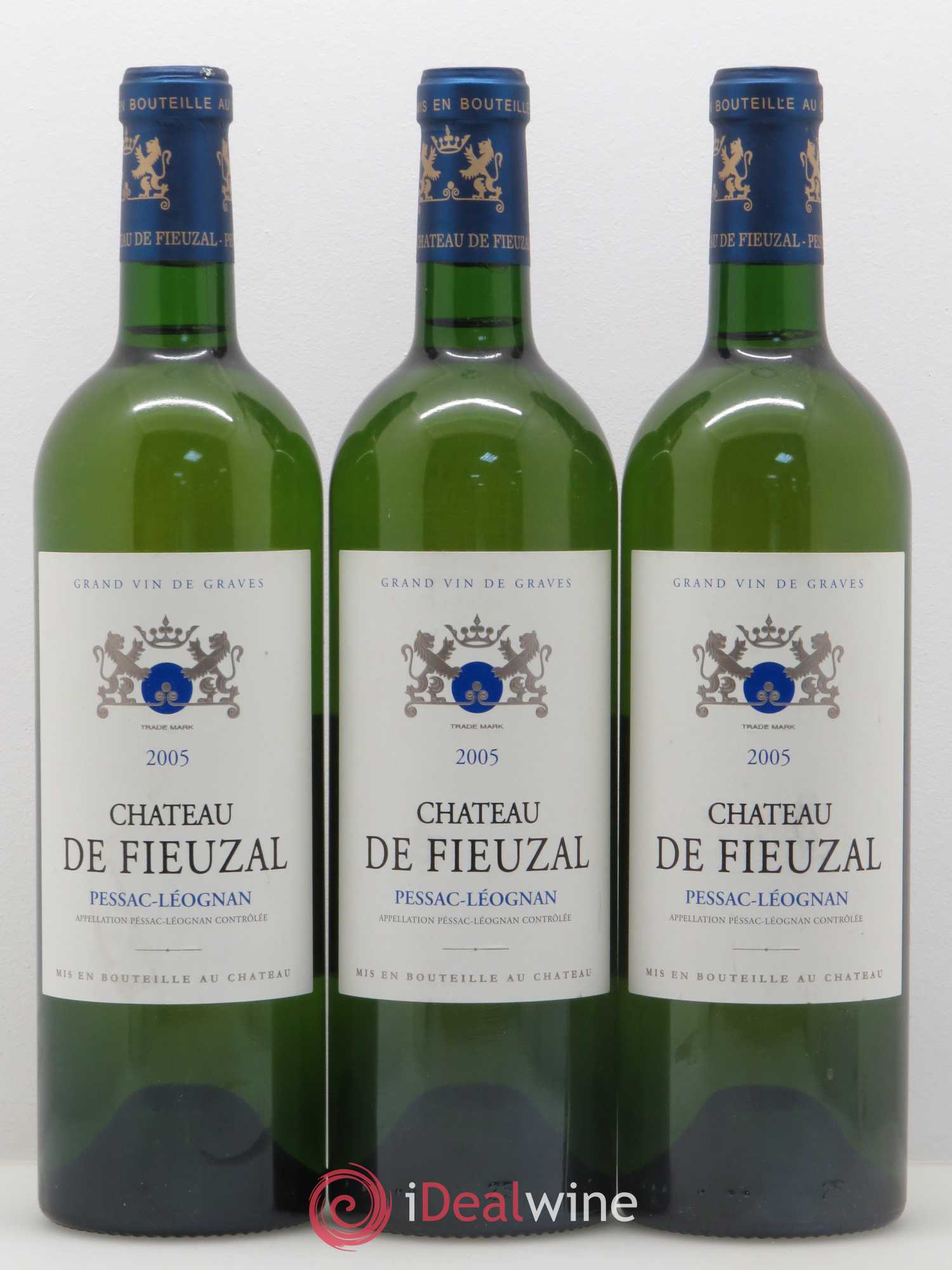 Château de Fieuzal 2005 - Lot de 3 bouteilles - 0