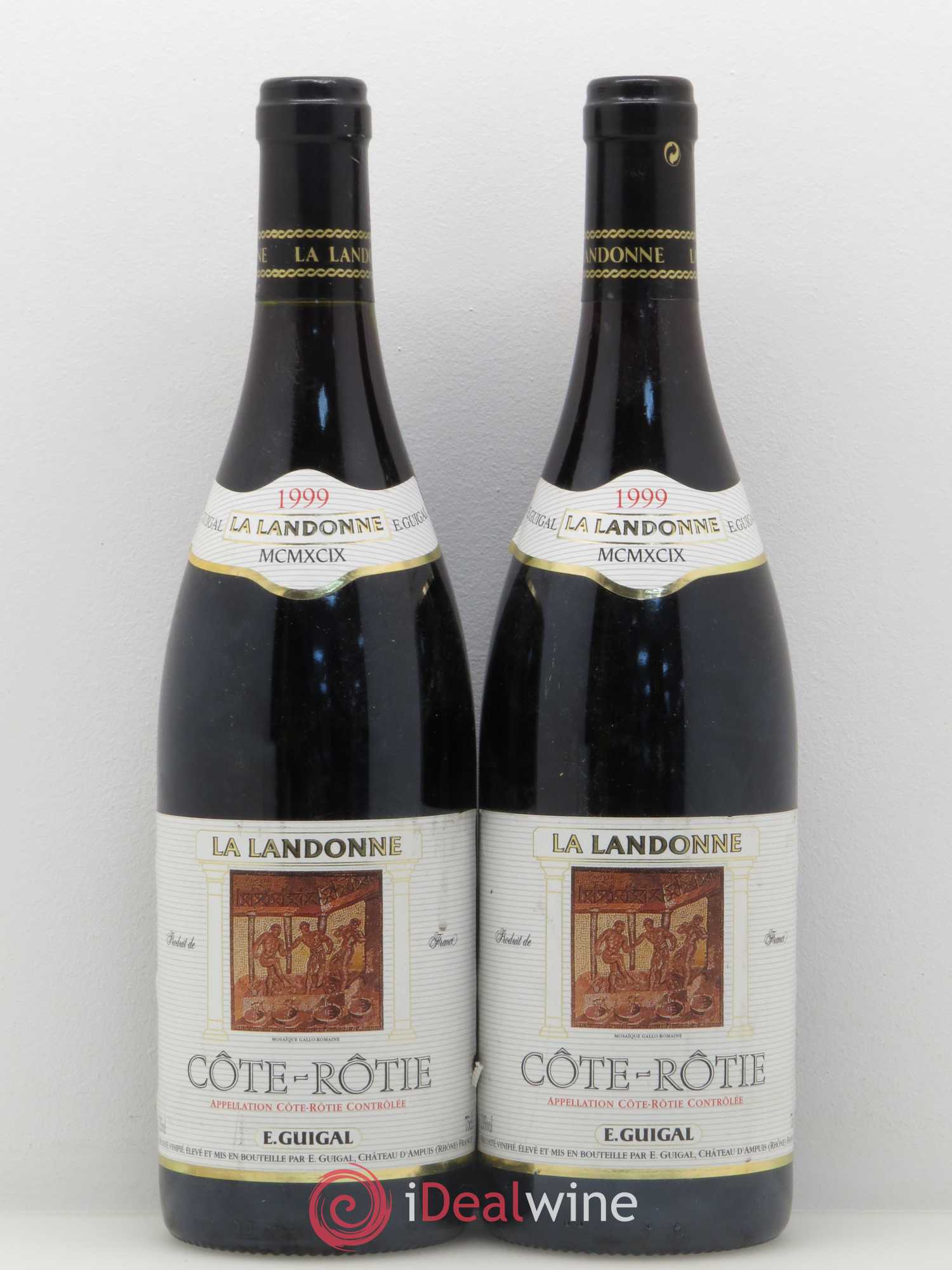 Côte-Rôtie La Landonne Guigal 1999 - Lot de 2 bouteilles - 0