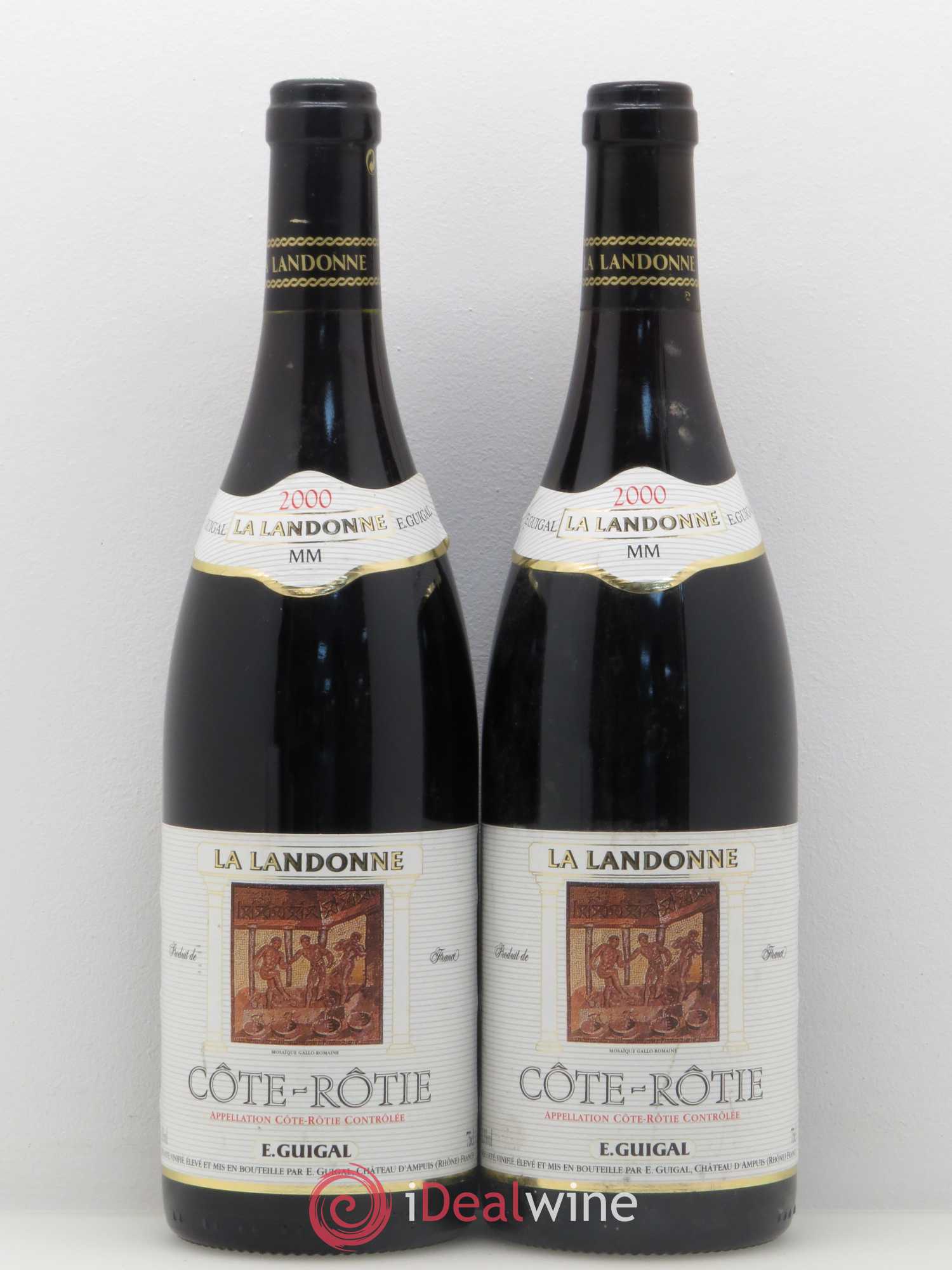 Côte-Rôtie La Landonne Guigal 2000 - Lot de 2 bouteilles - 0