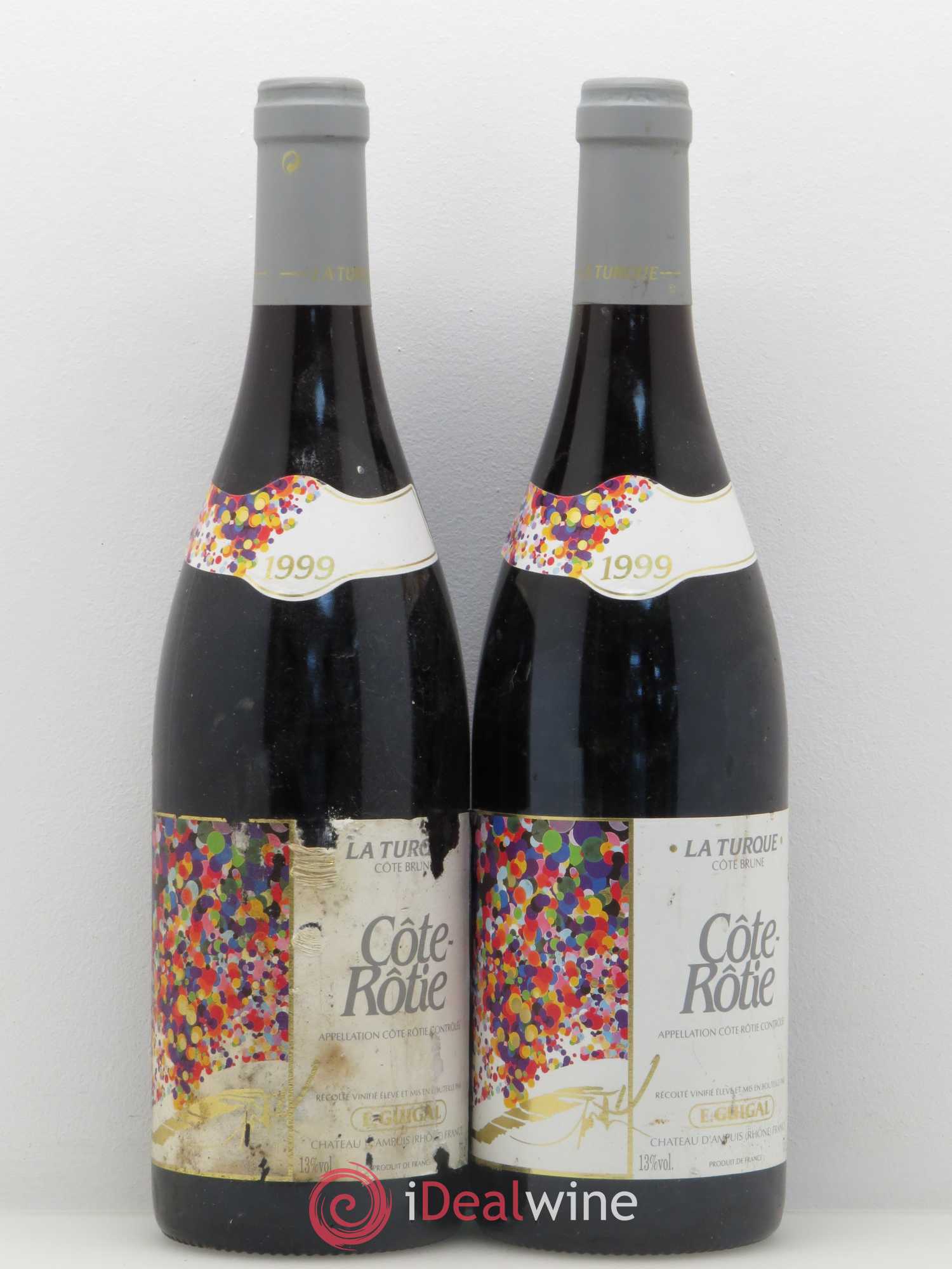 Côte-Rôtie La Turque Guigal 1999 - Lot de 2 bouteilles - 0