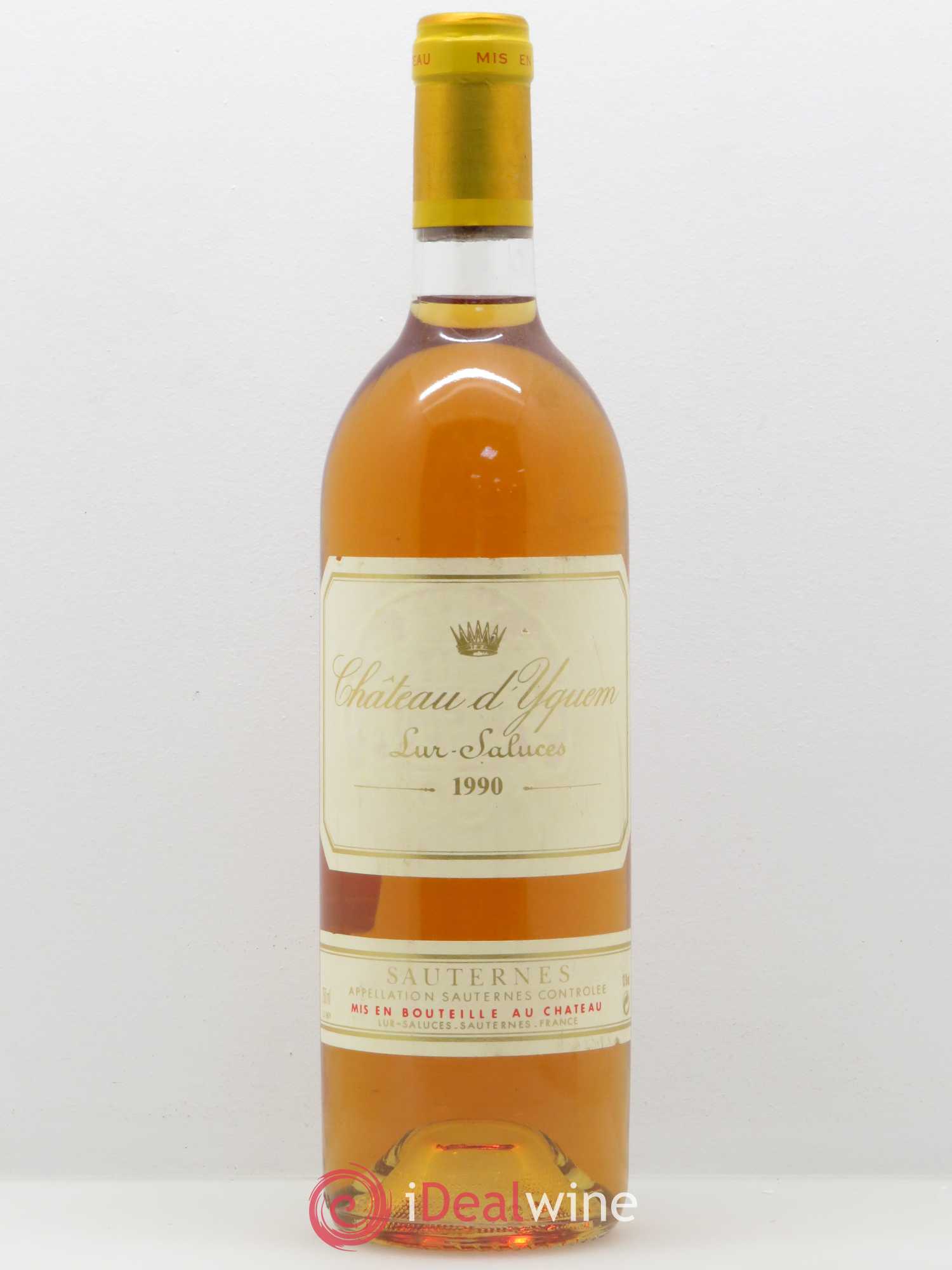 Château d' Yquem 1er Cru Classé Supérieur 1990 - Lotto di 1 bottiglia - 0