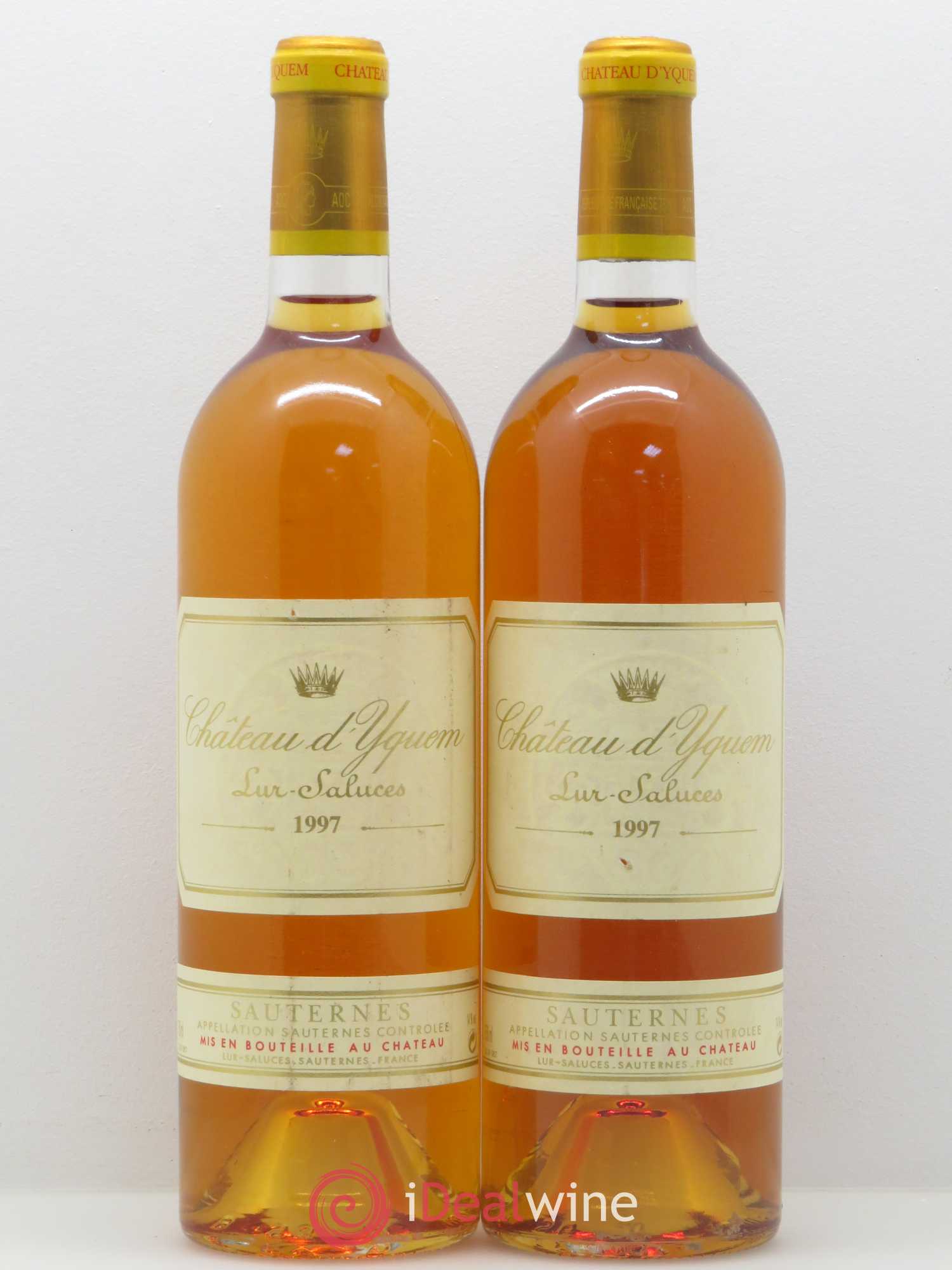Château d' Yquem 1er Cru Classé Supérieur 1997 - Lotto di 2 bottiglie - 0