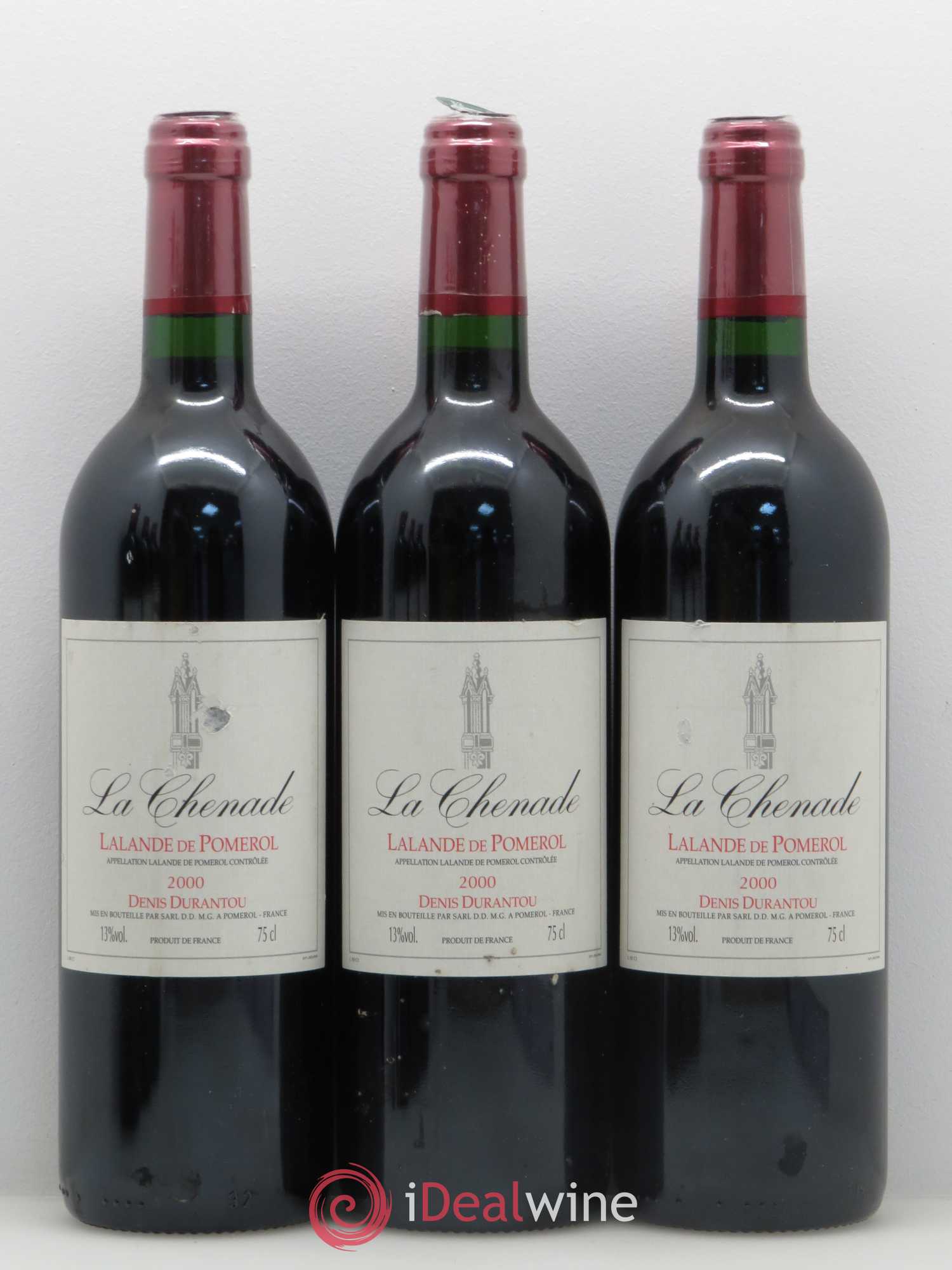 Château La Chenade 2000 - Lot de 6 bouteilles - 1